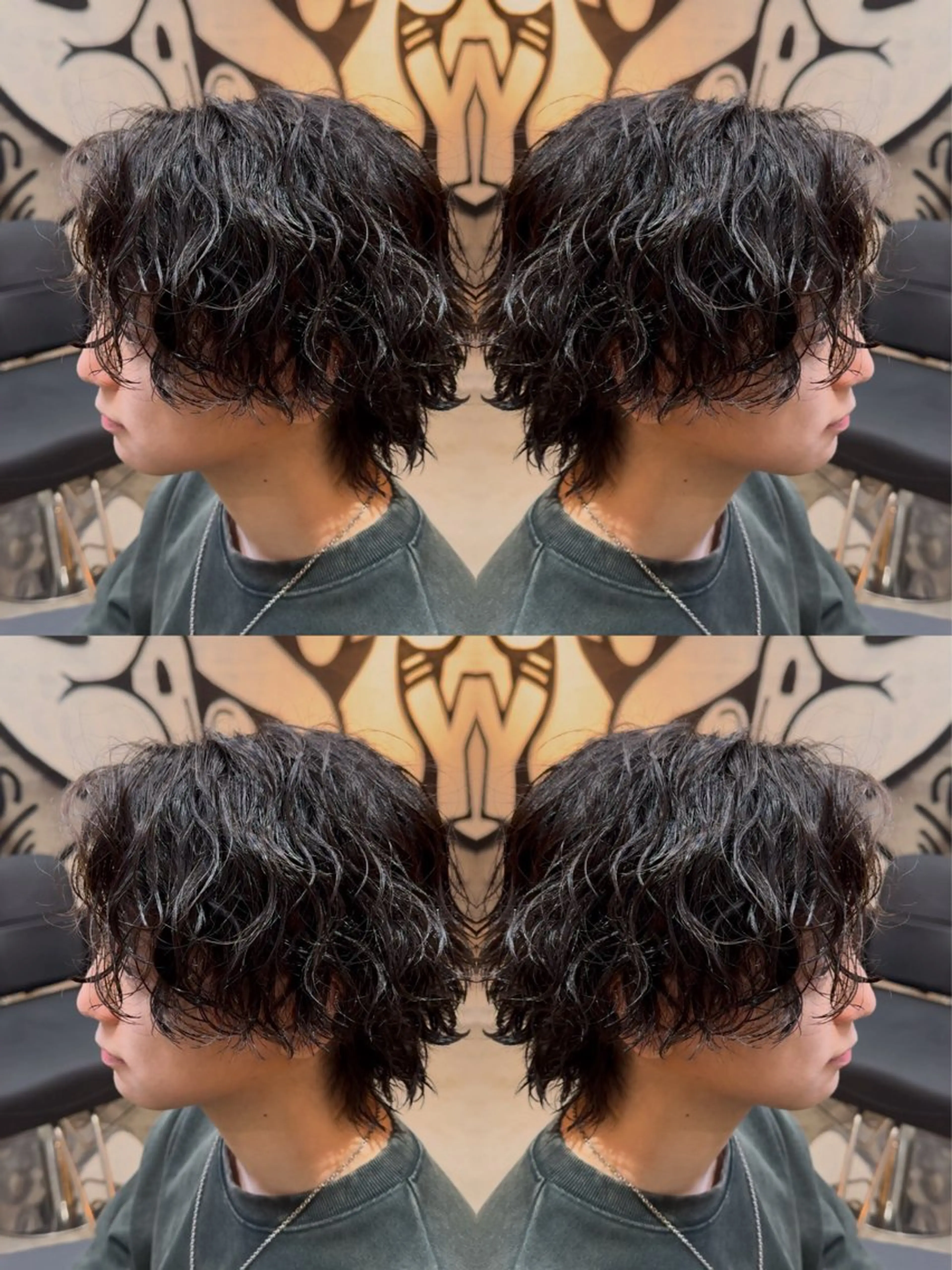 パーマ メンズ メンズブリーチ メンズパーマ メンズツイストパーマ 刈り上げ ニュアンスパーマ カット パーマ 🔥メンズ特化🔥 パーマ🔥カメイのヘアスタイル