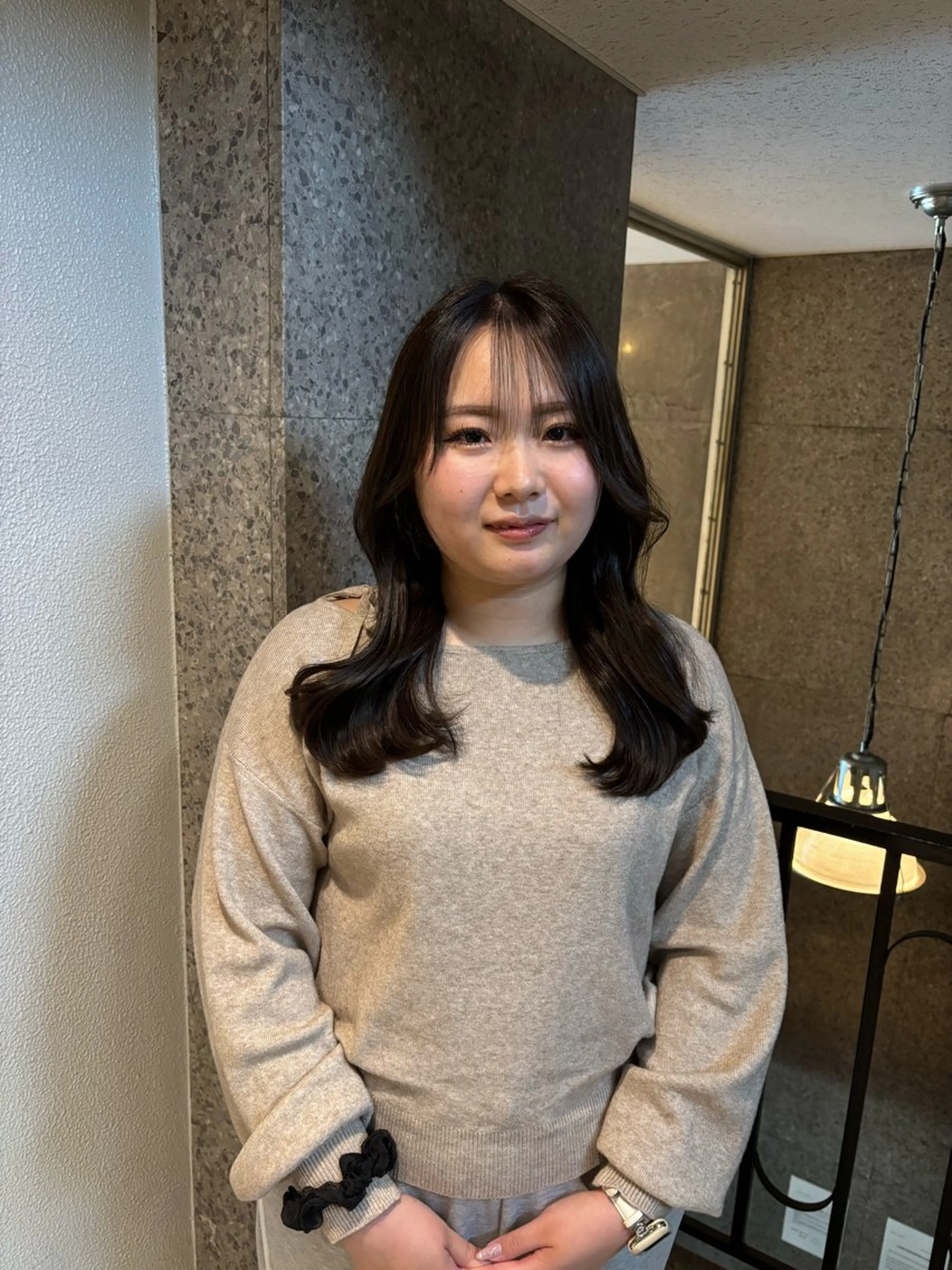 セミロング カラー CreBiA / Rina🥑のヘアスタイル