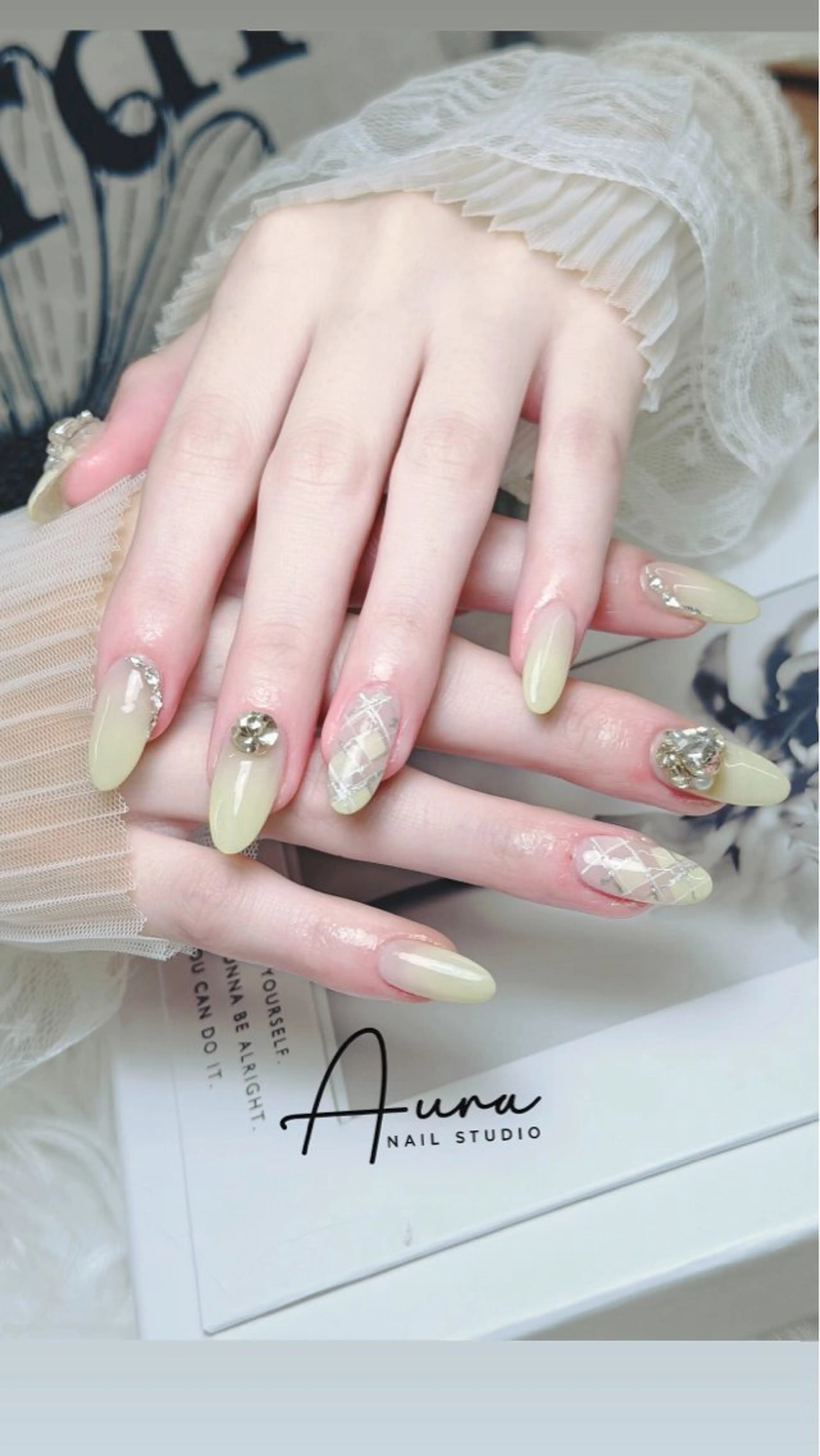 ネイル ハンドネイル Aura Nail HanNaのネイルデザイン