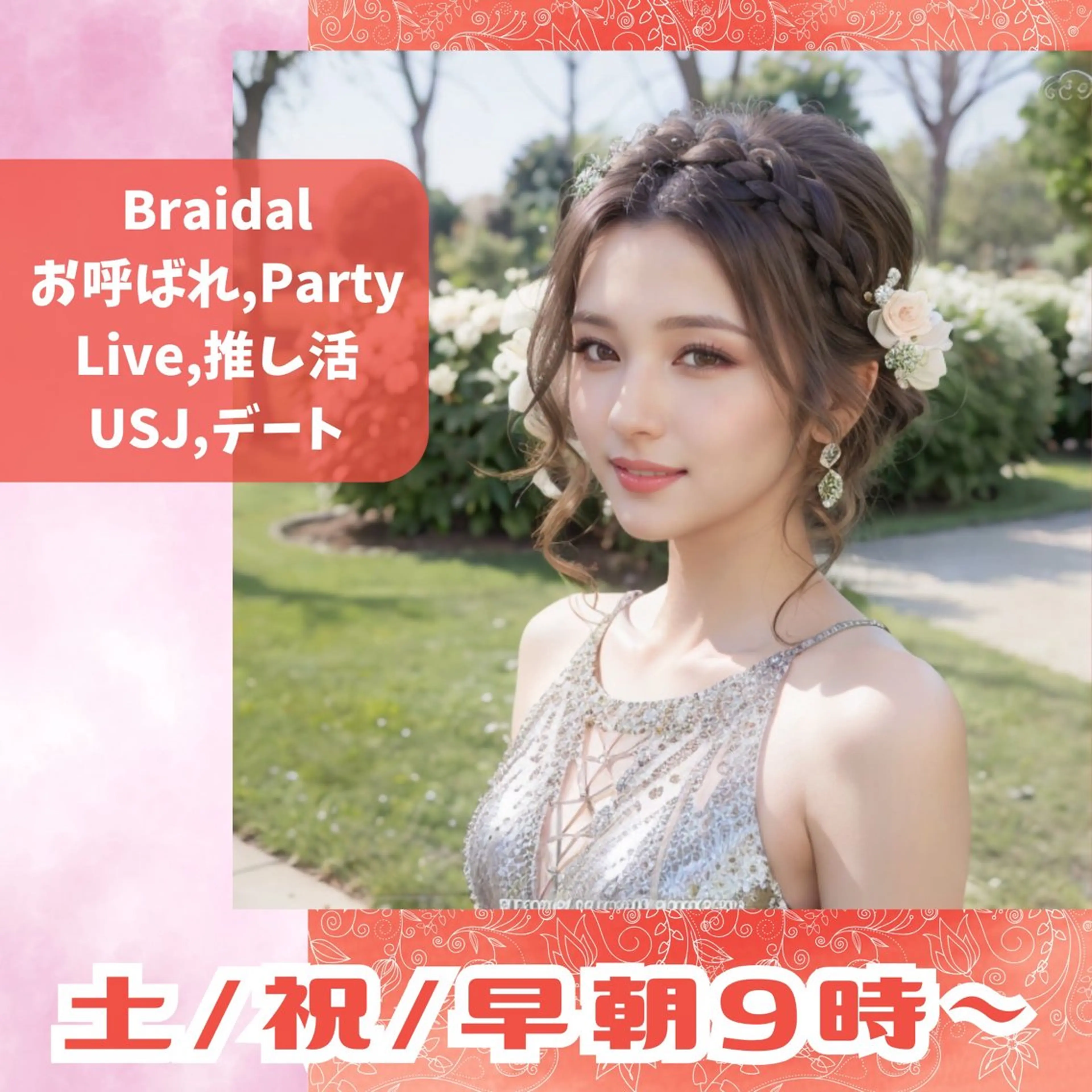 ヘアアレンジ ヘアセット bellegrow ayakaのヘアスタイル