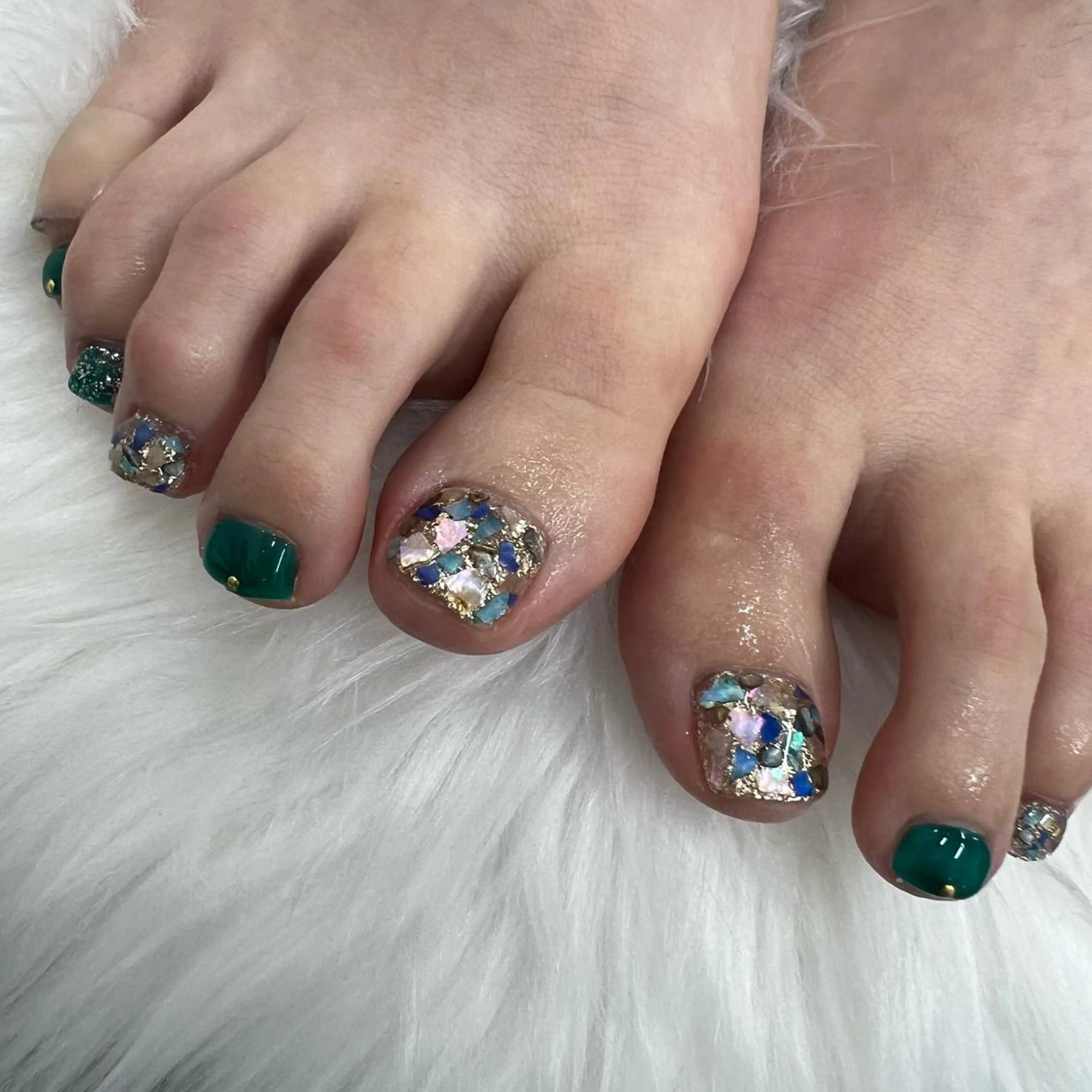 💚アートやり放題💚フットバス付きの写真