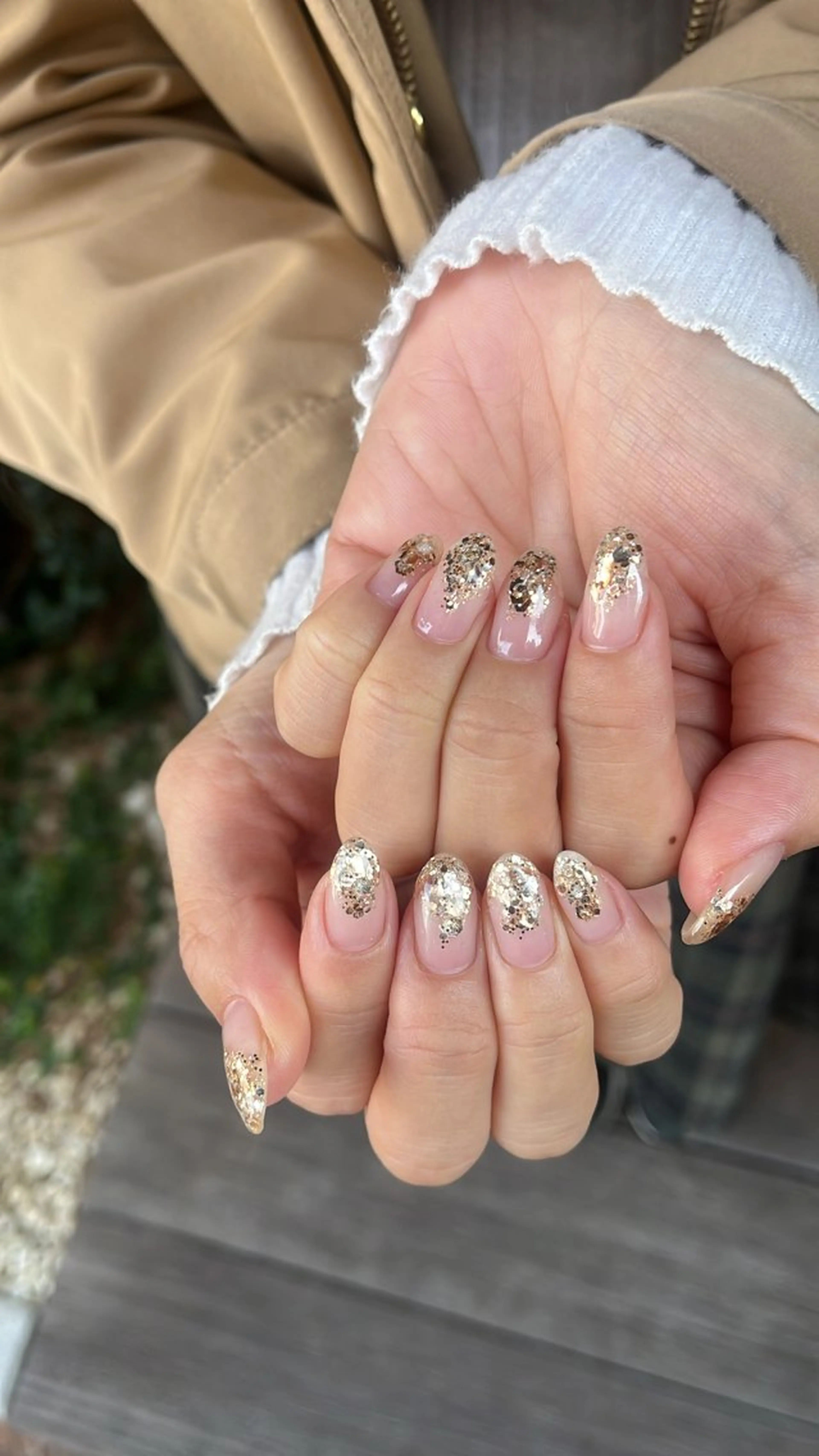ネイル ニュアンスネイル シンプルネイル ハンドネイル SAKU nail 作島茜のネイルデザイン