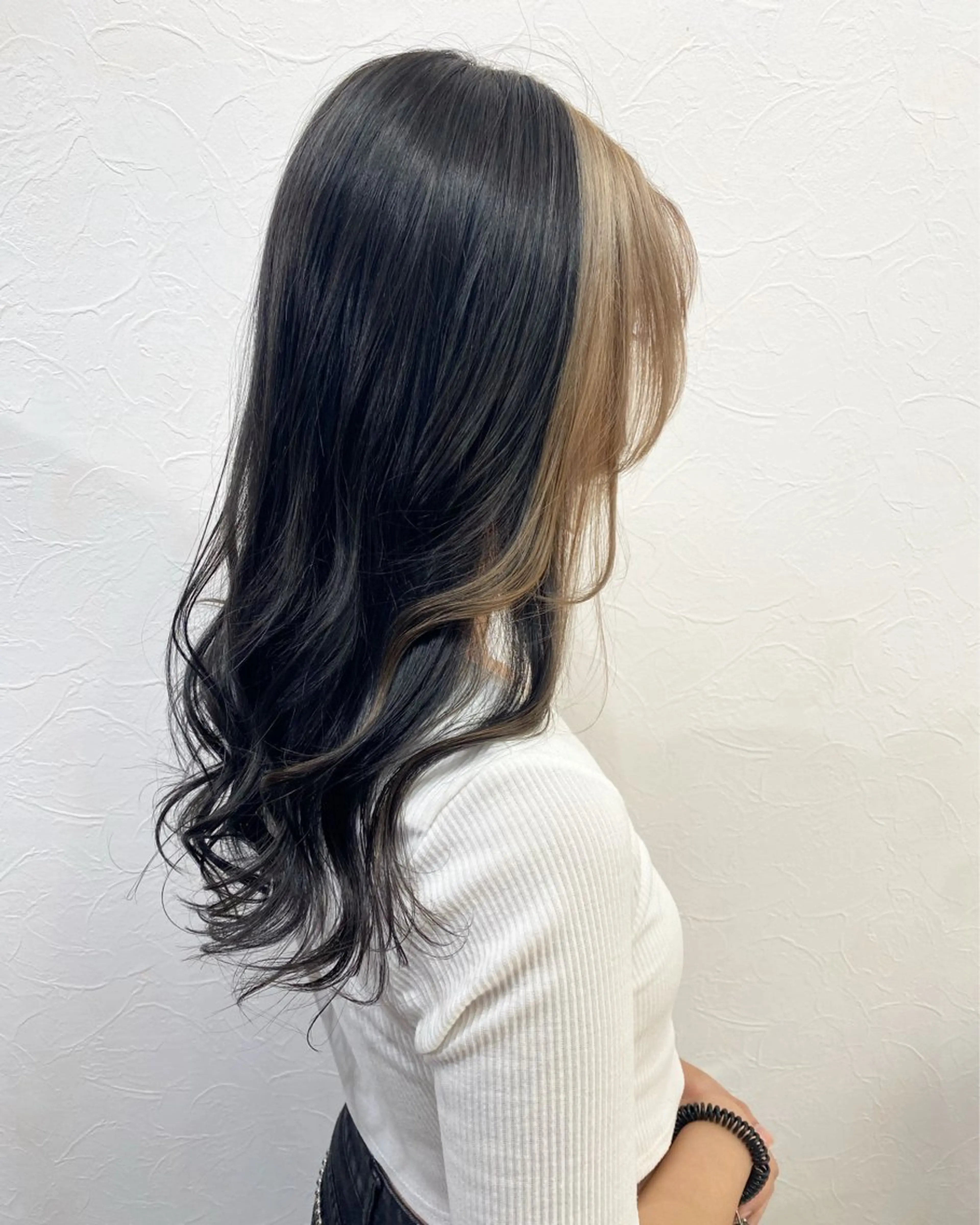 ロング ヘアカラー トリートメント 透明感/グレージュ/ MOMOKO🩵のヘアスタイル