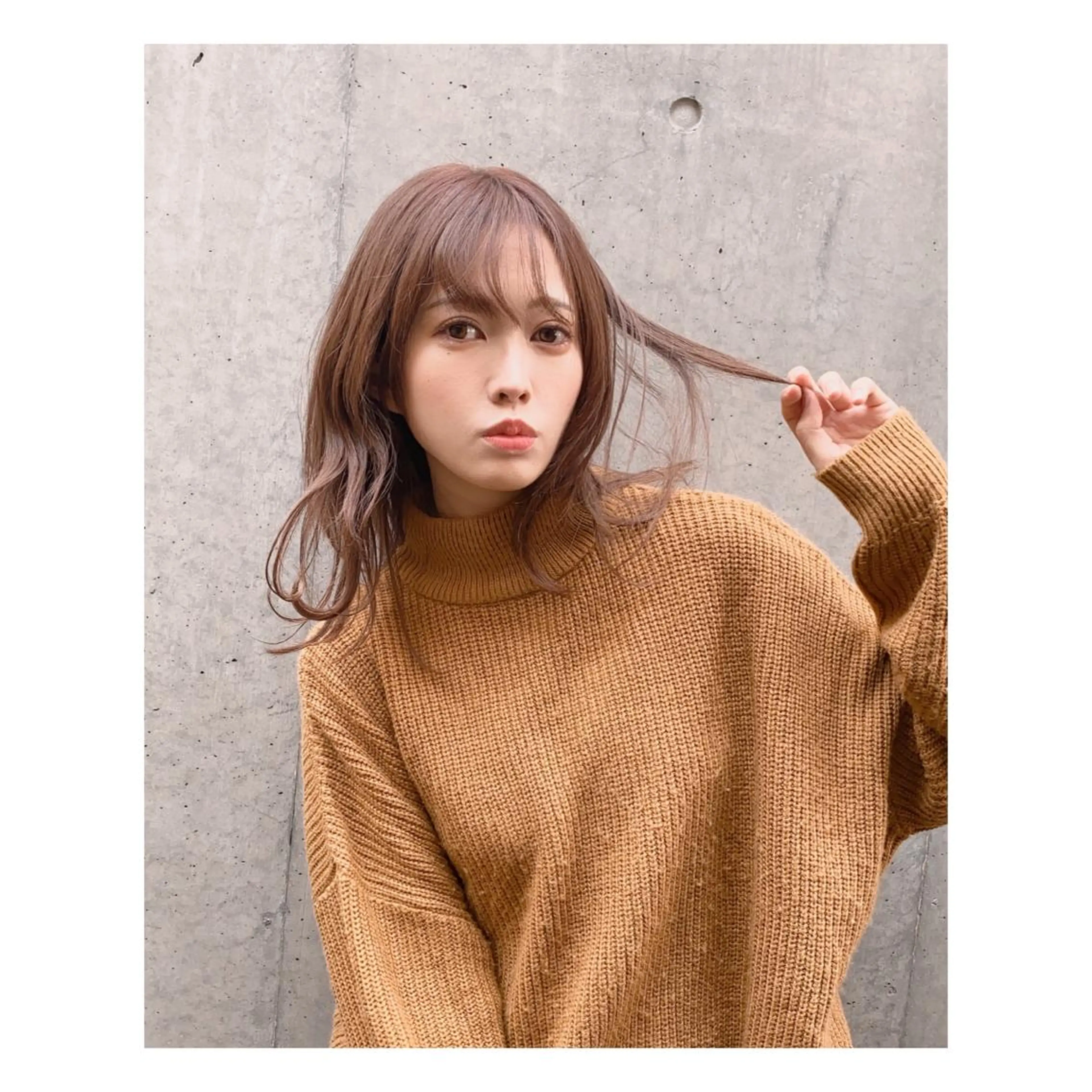 似合わせカット+カラー+トリートメント ¥8080の写真