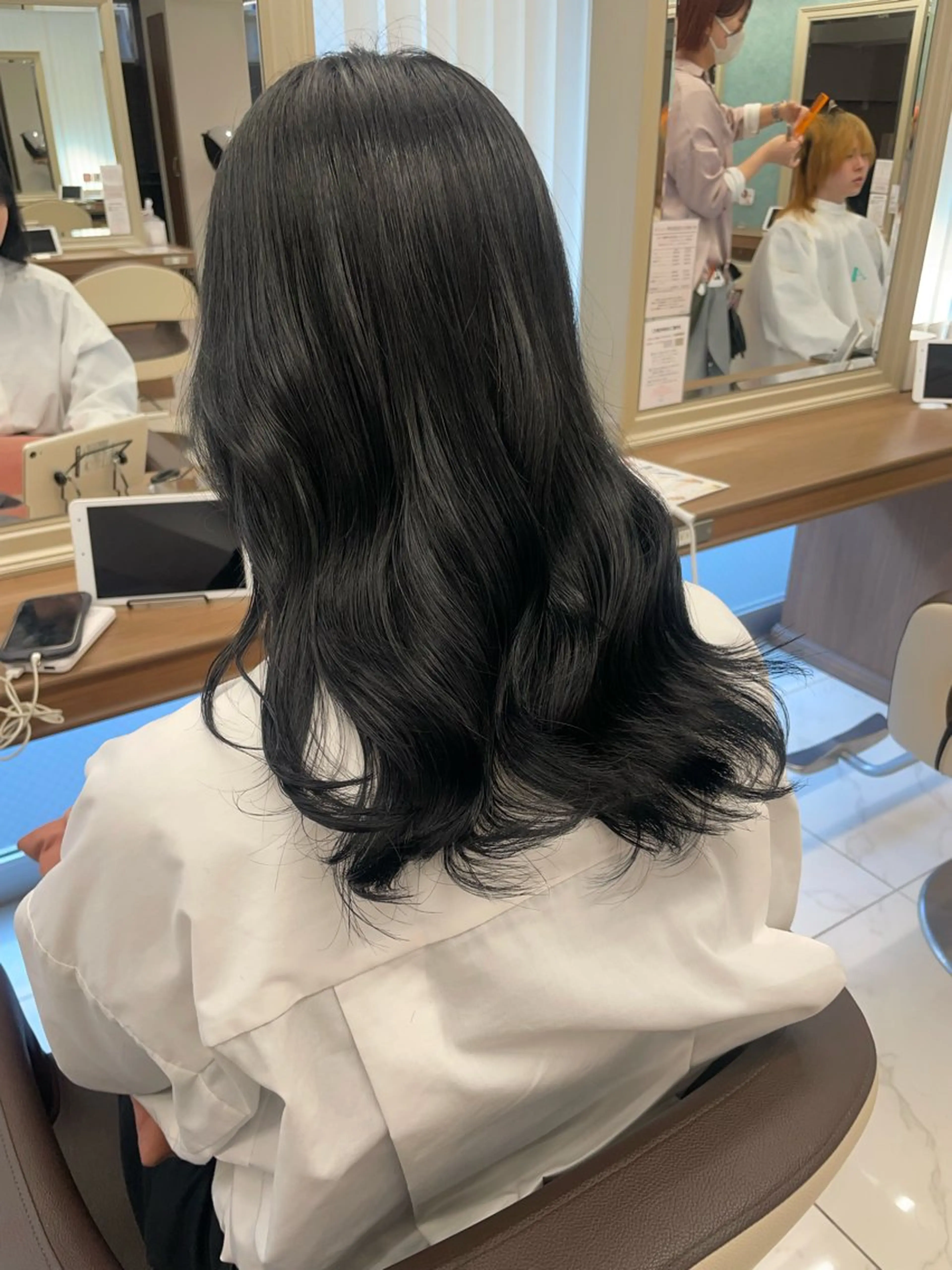 ロング カラー ヘアカラー カラーモデル🎀 アイラッシュ/YUIのマツエク・マツパデザイン