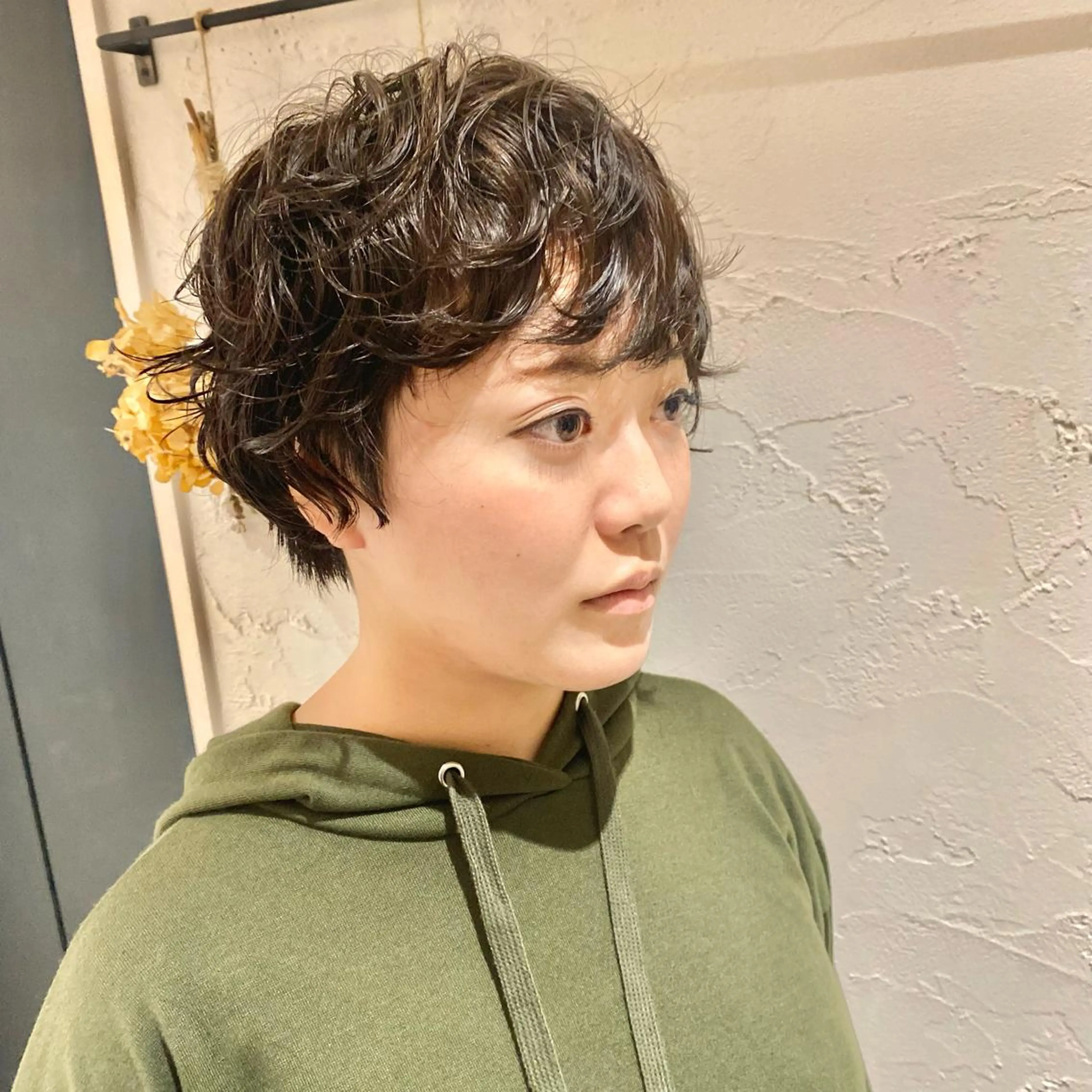 ショート パーマ パーマ特化 フシキサトシのヘアスタイル