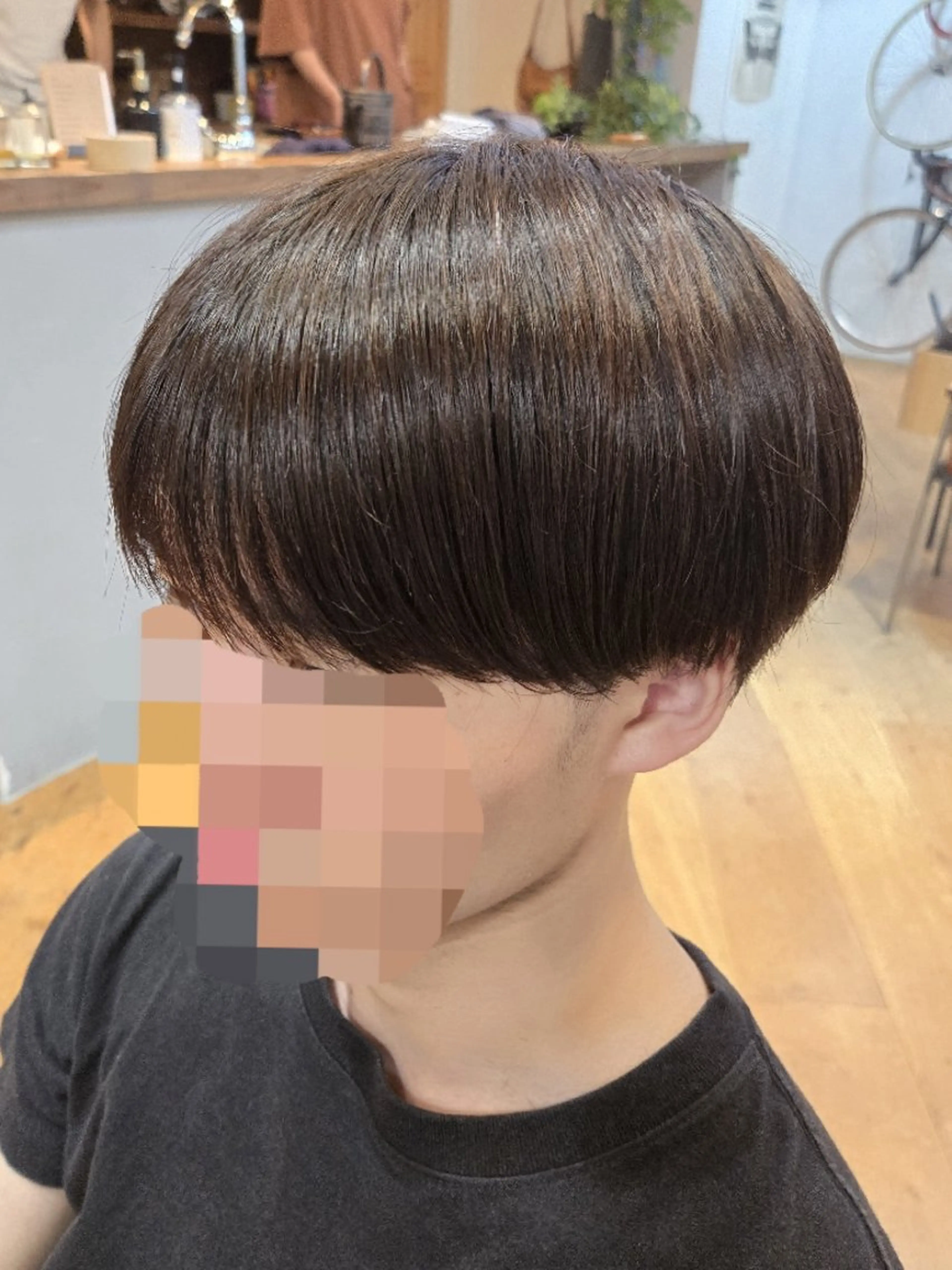 メンズ マッシュ シースルーマッシュ 銀座knoll🌿 【平日朝限定cut】のヘアスタイル