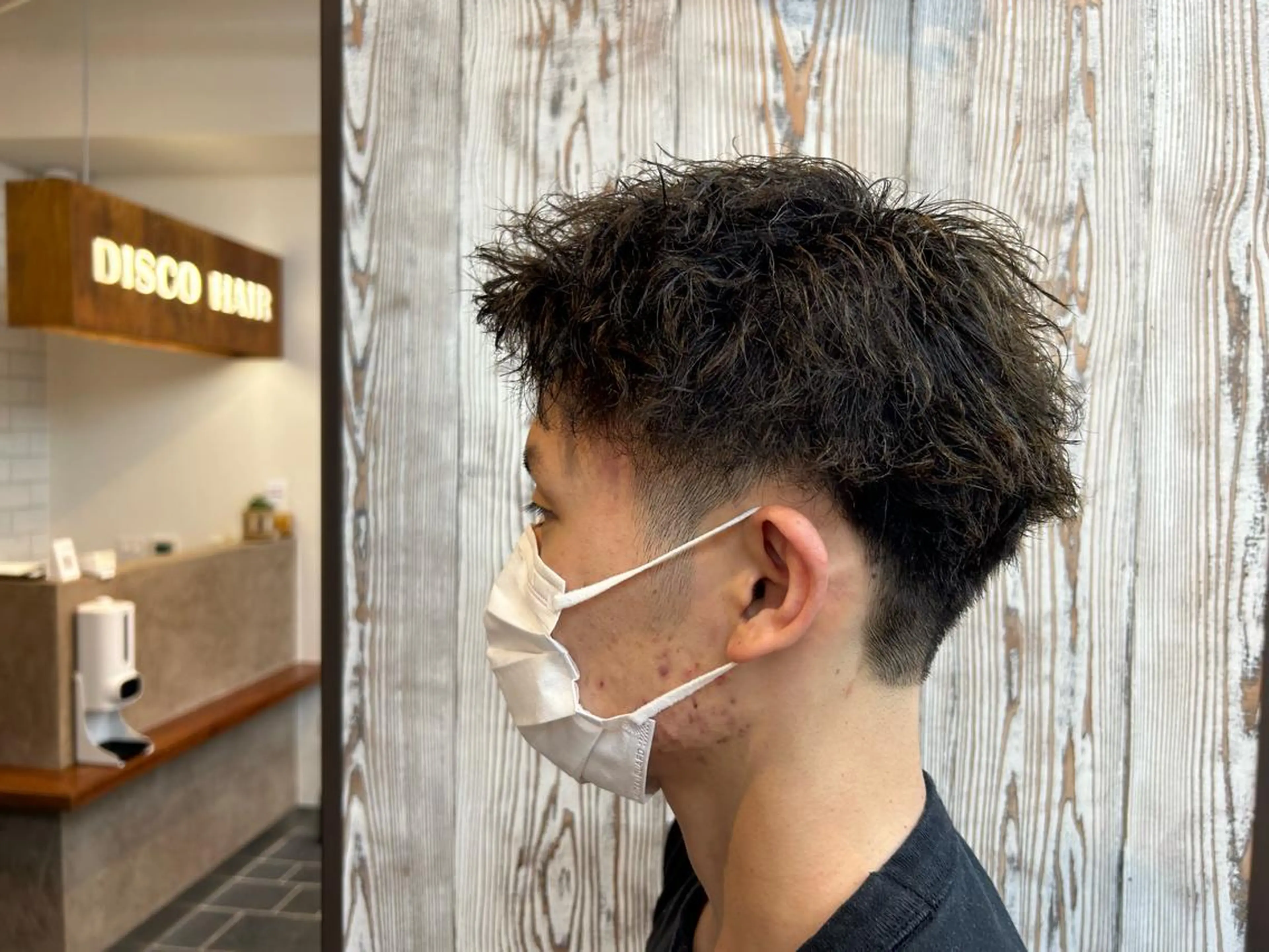 パーマ メンズ DISCOHAIR 海老名店池田真聖のヘアスタイル