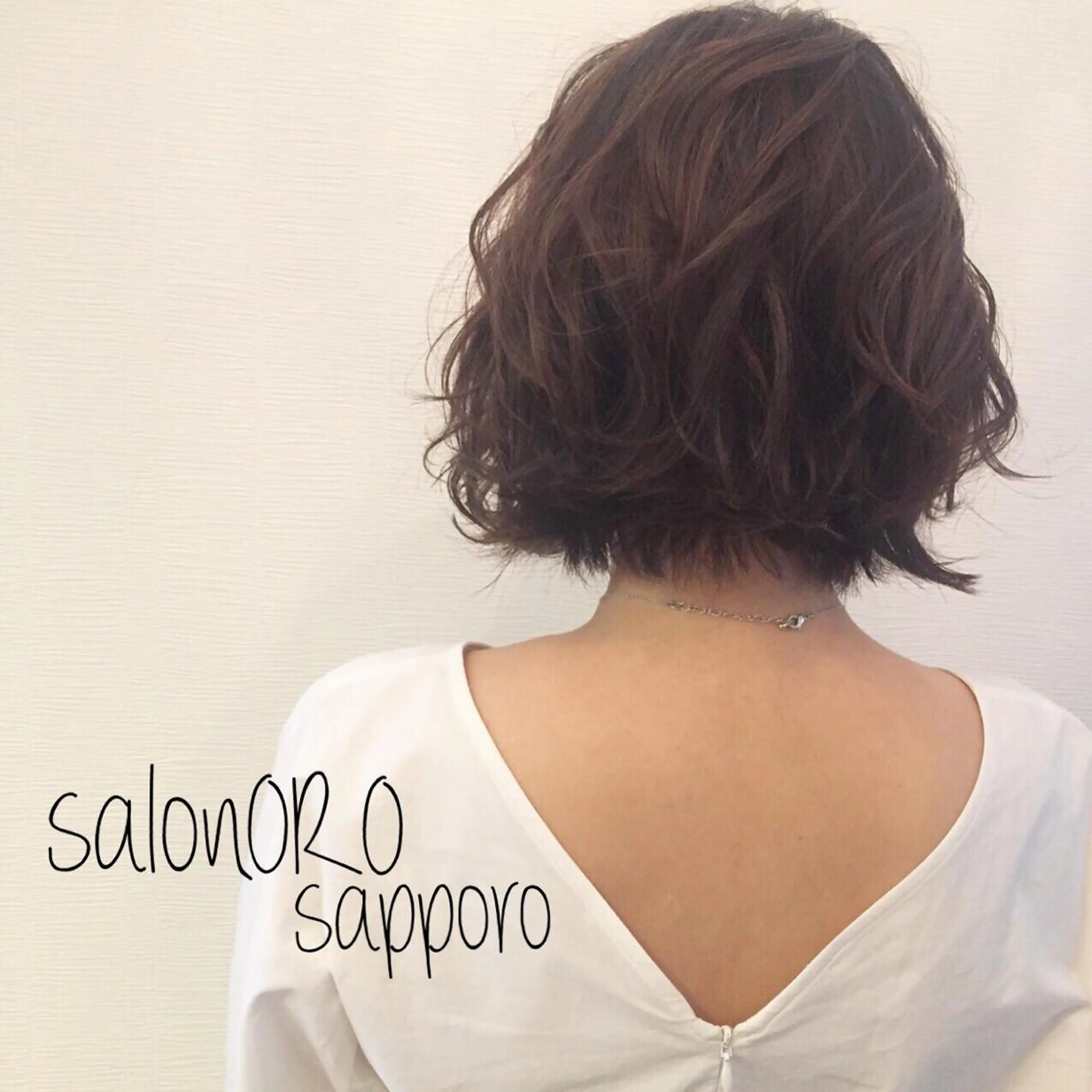 ショート ボブ 外ハネヘア toiro by lien hair atelier所属・池田 真由美のヘアスタイル