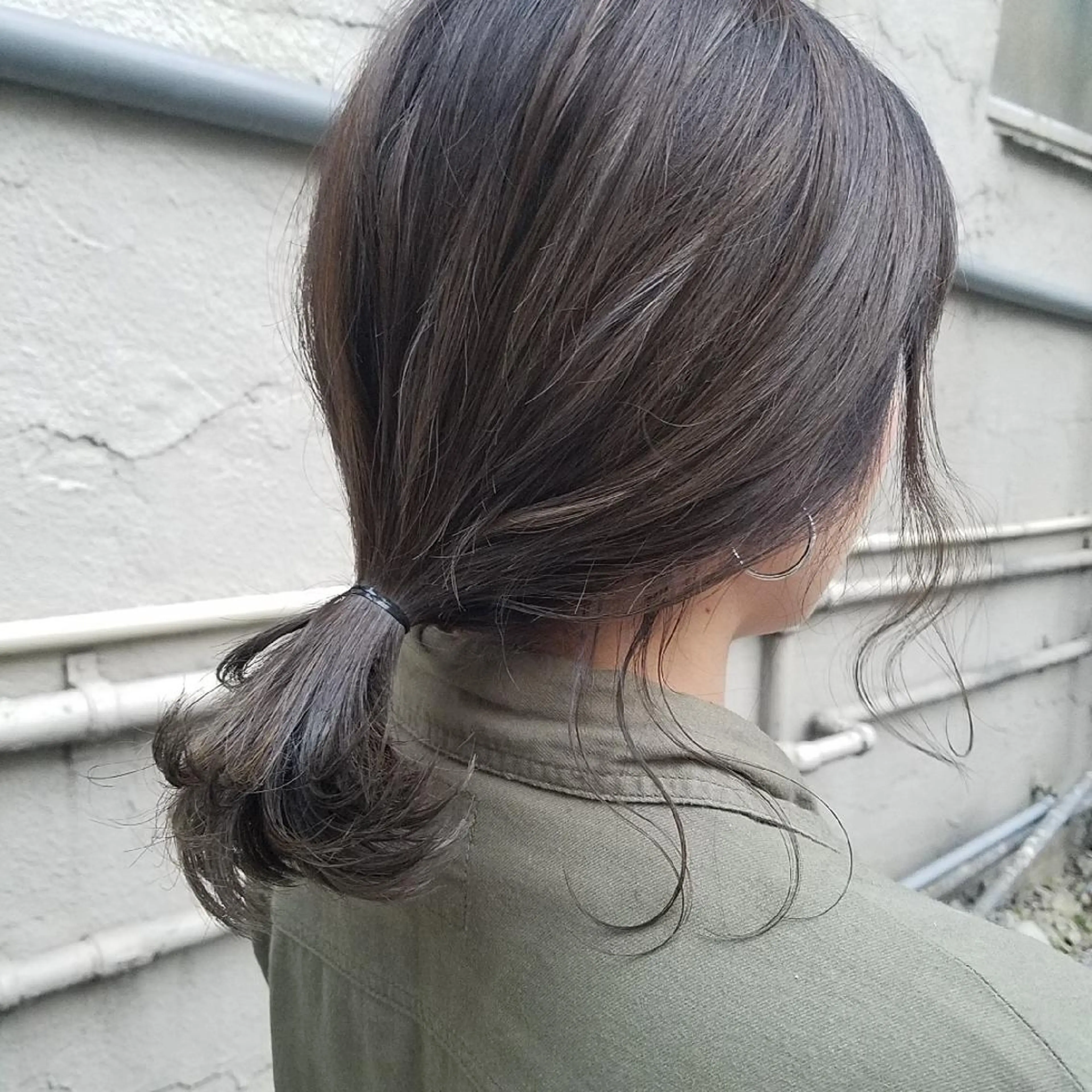 カラー 🙃 透明感カラー/ボブのヘアスタイル