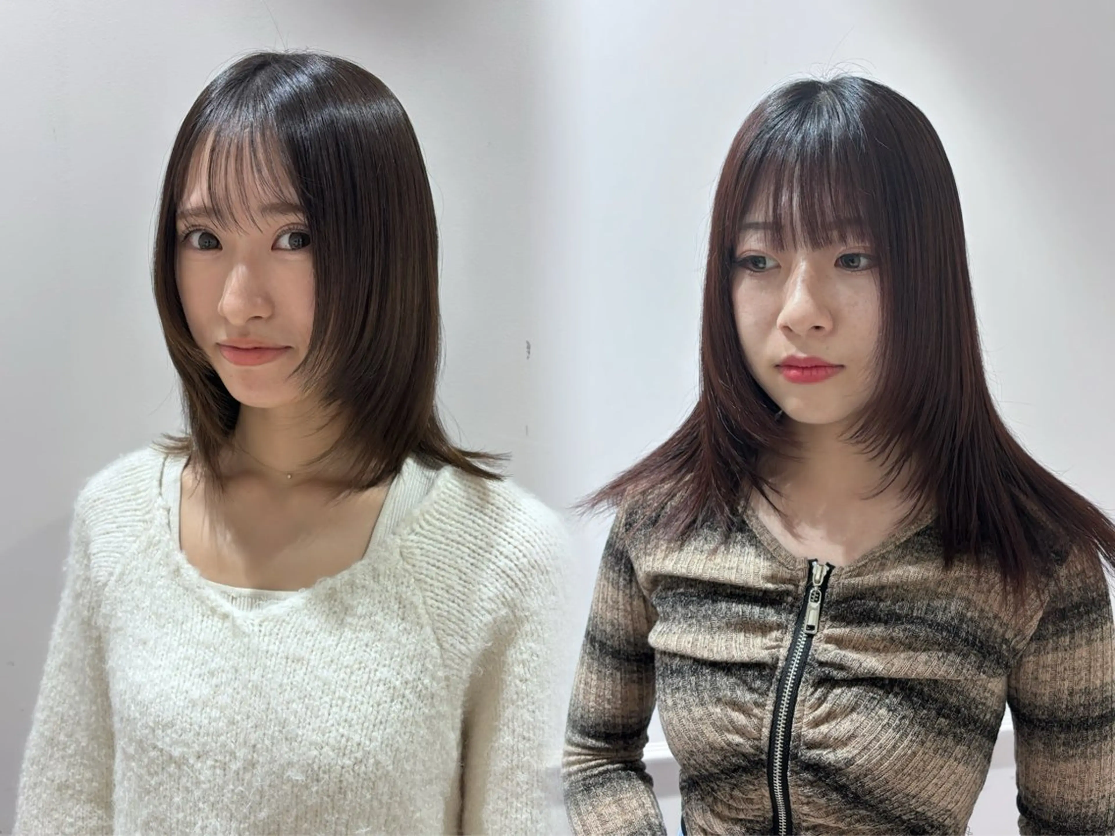 ミディアム 瀬戸 杏珠のヘアスタイル