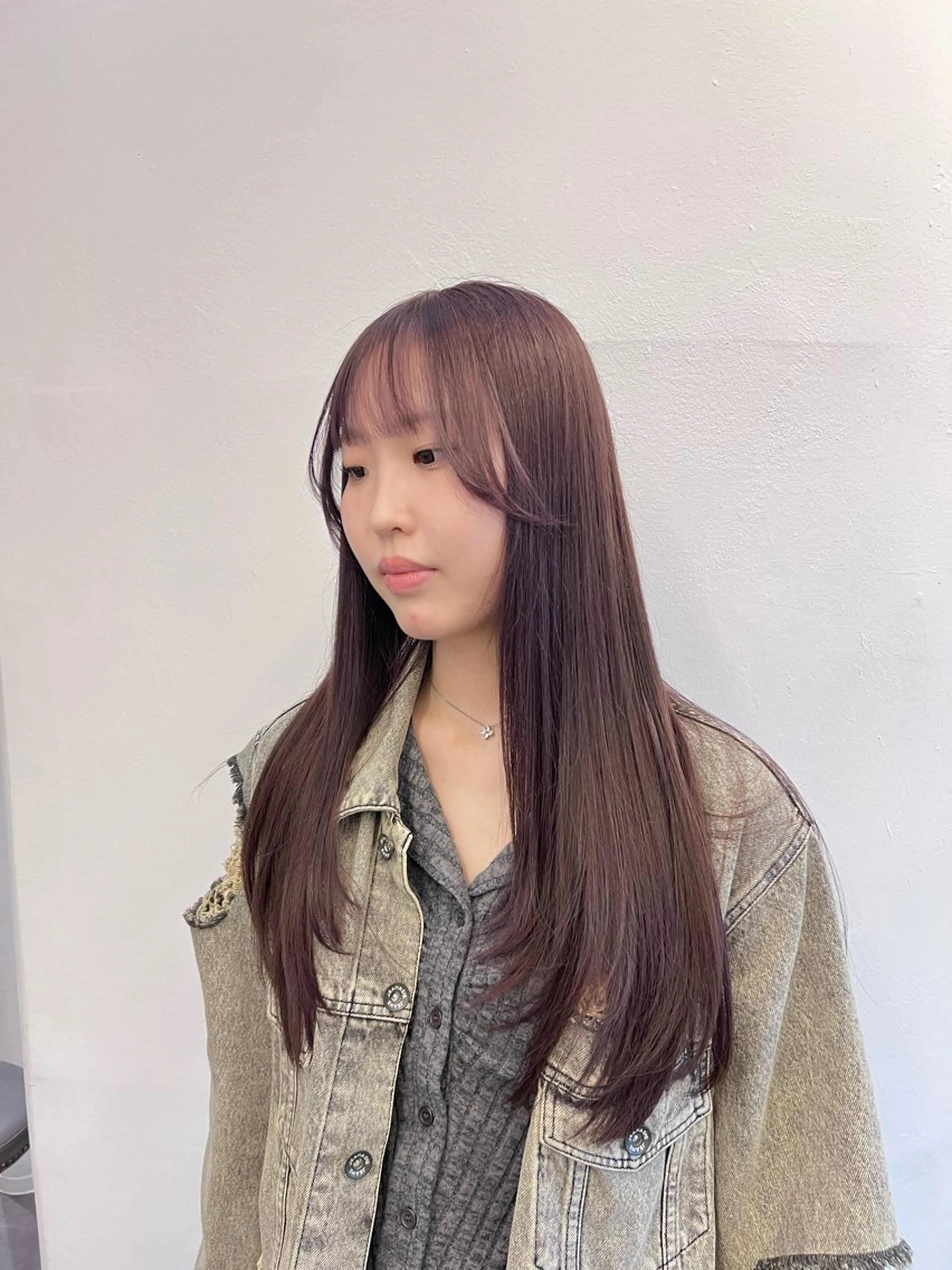 ロング レイヤーカット トリートメント カット ヘアカラー トリートメント マルタ/金沢 /透明感カラーのエステ・リラクイメージ