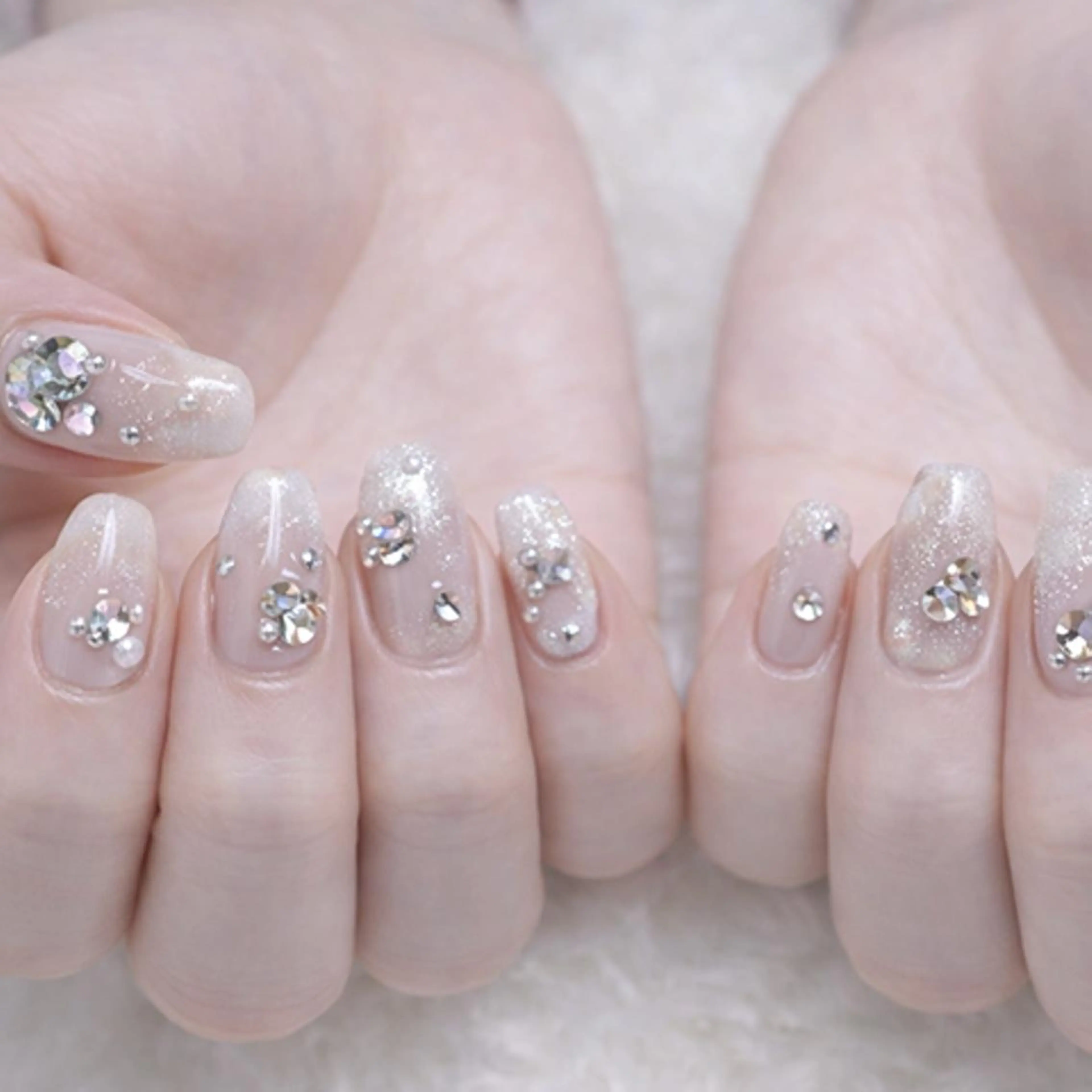 ネイル ブライダルネイル ハンドネイル Miku. Nのネイルデザイン