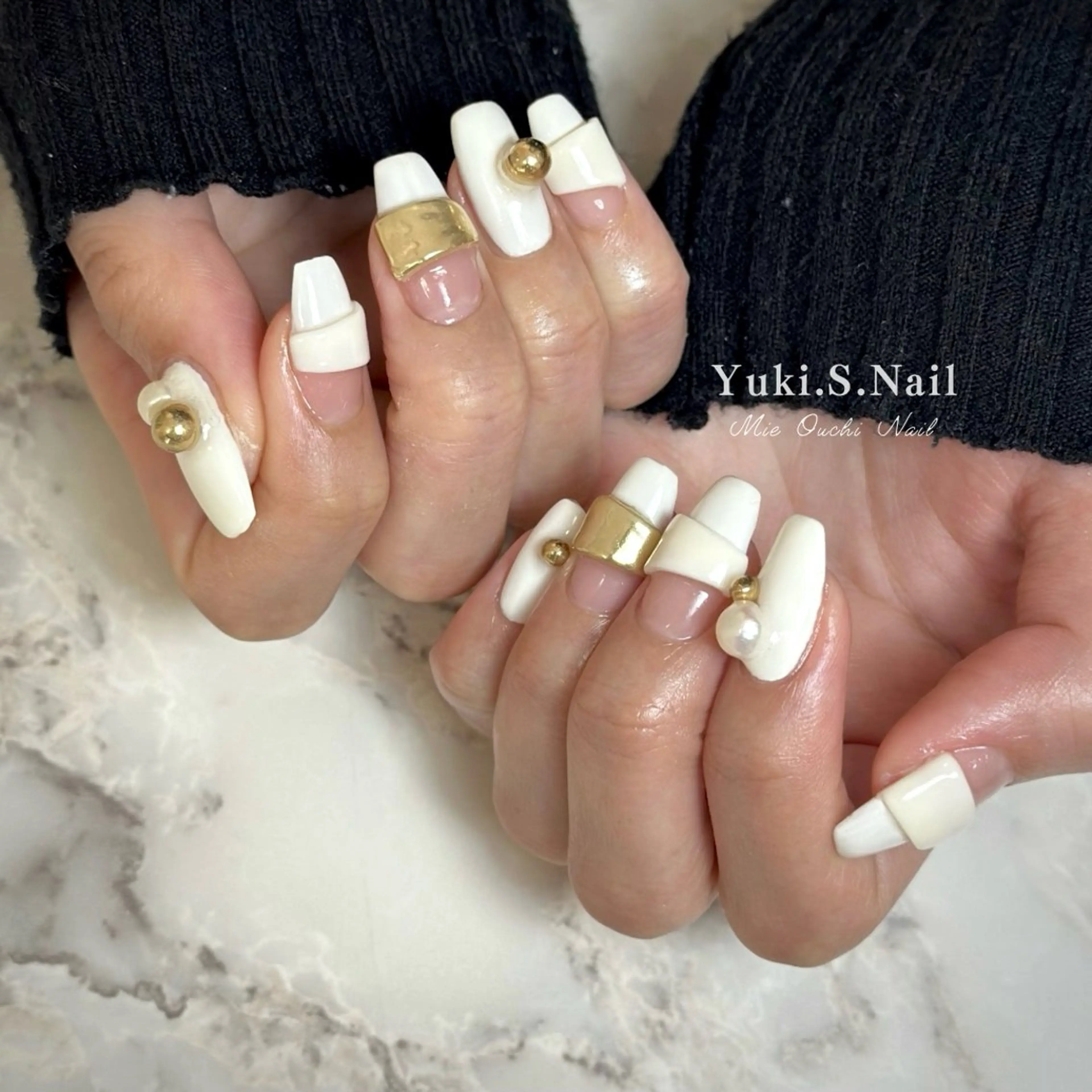 ショート ハンドネイル Yuki S.Nailのネイルデザイン