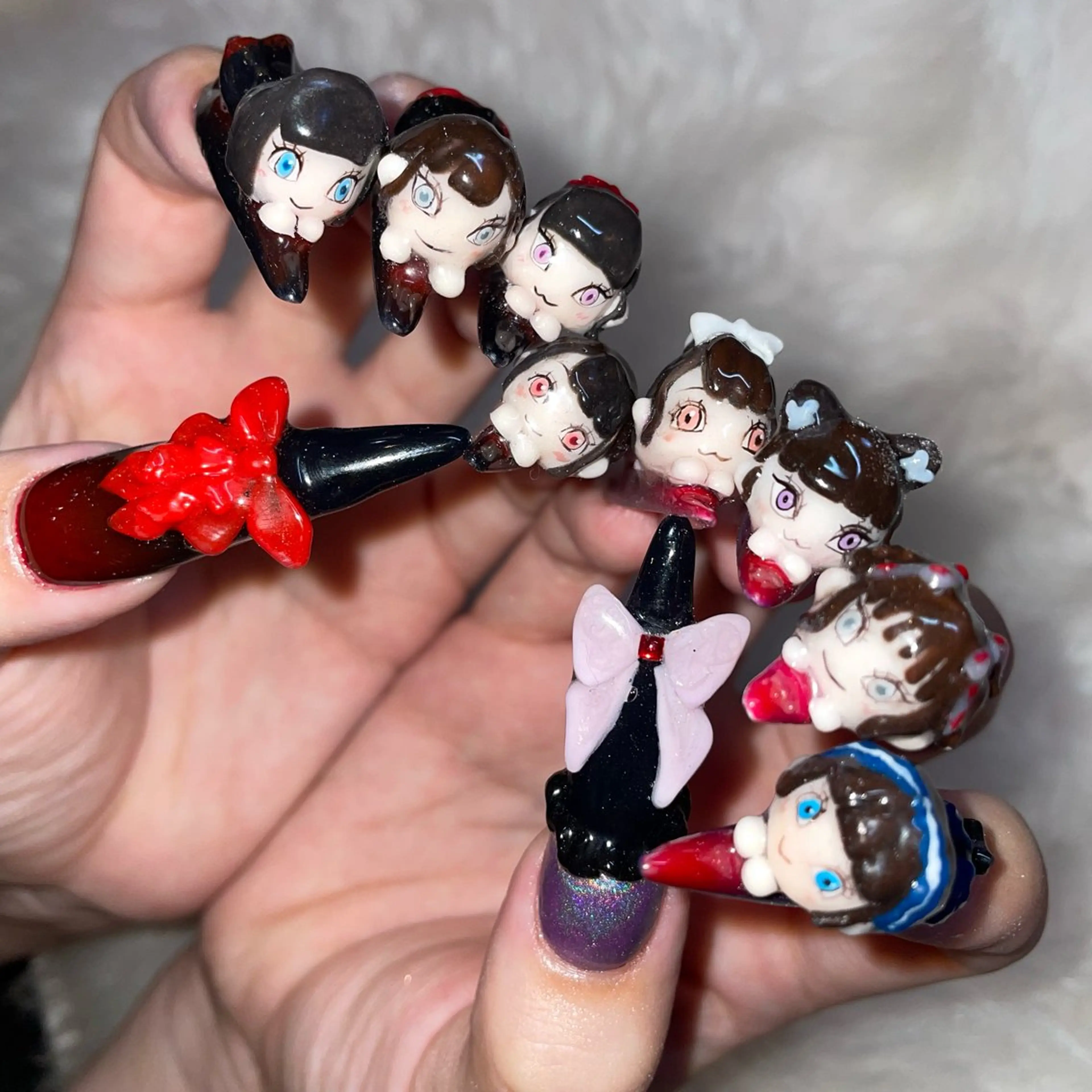 ロング WOLTOKYO渋谷 Anzuのネイルデザイン