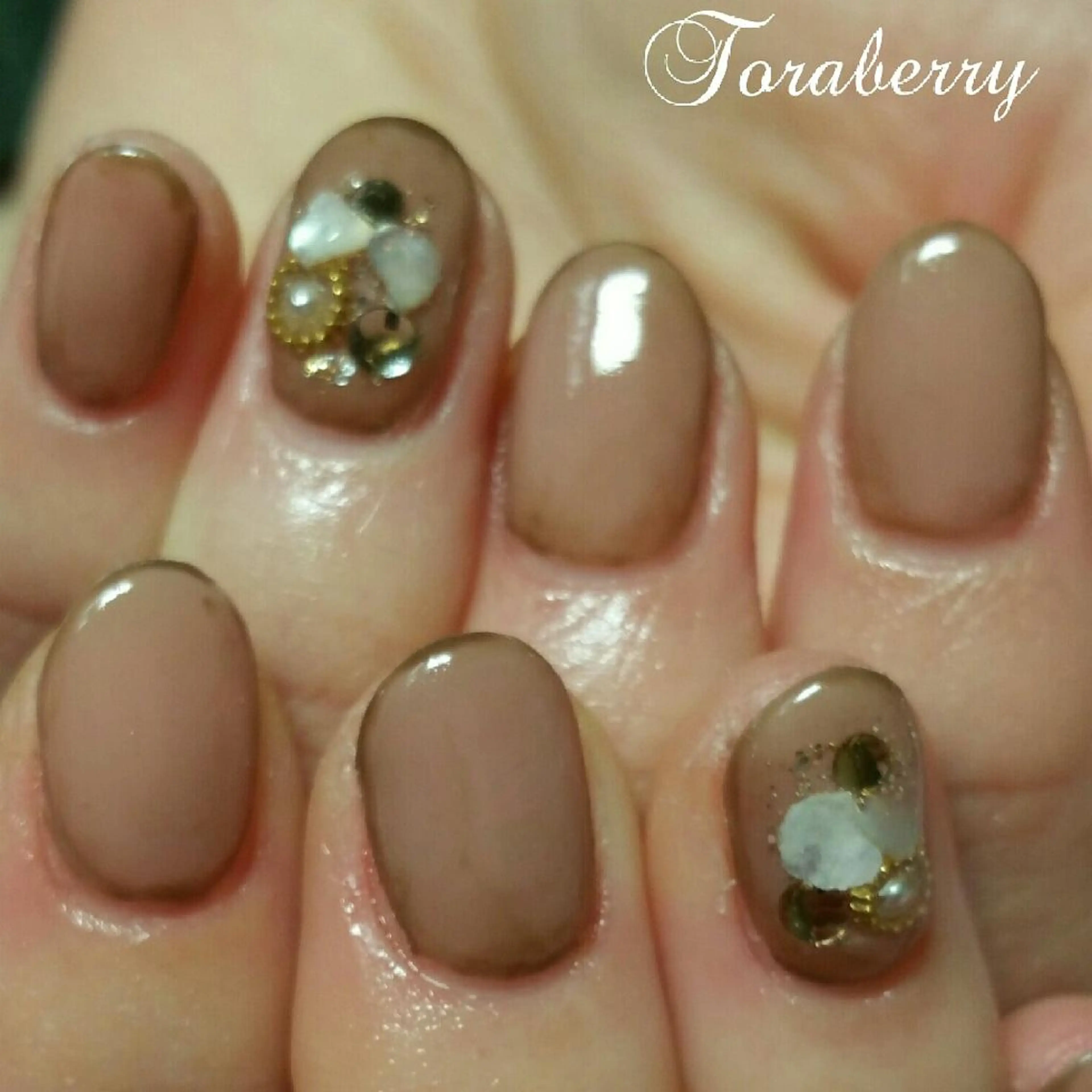 ネイル ワンカラーネイル ハンドネイル ネイリスト なつみのネイルデザイン