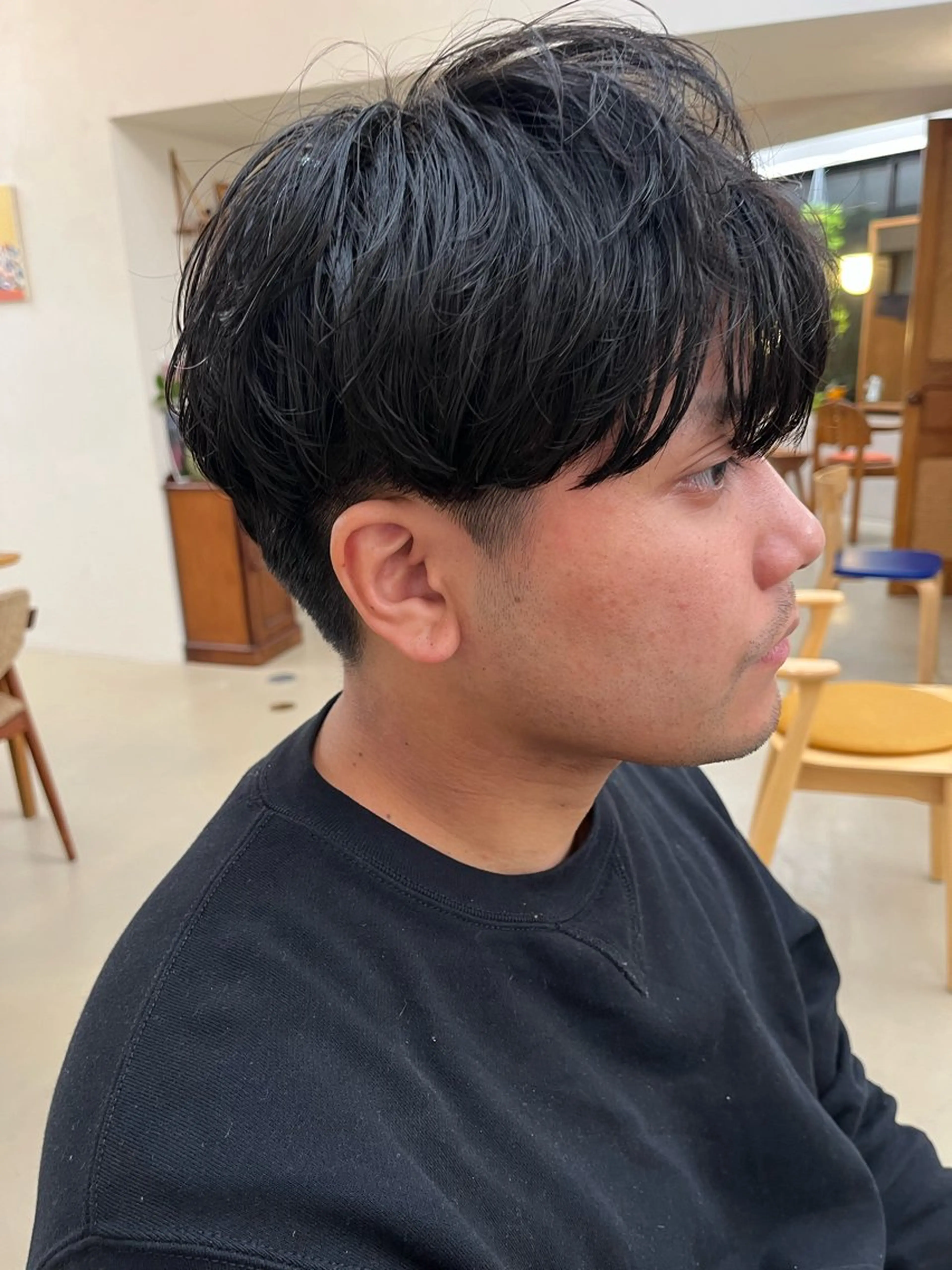 パーマ メンズ 宇野澤 銘のヘアスタイル