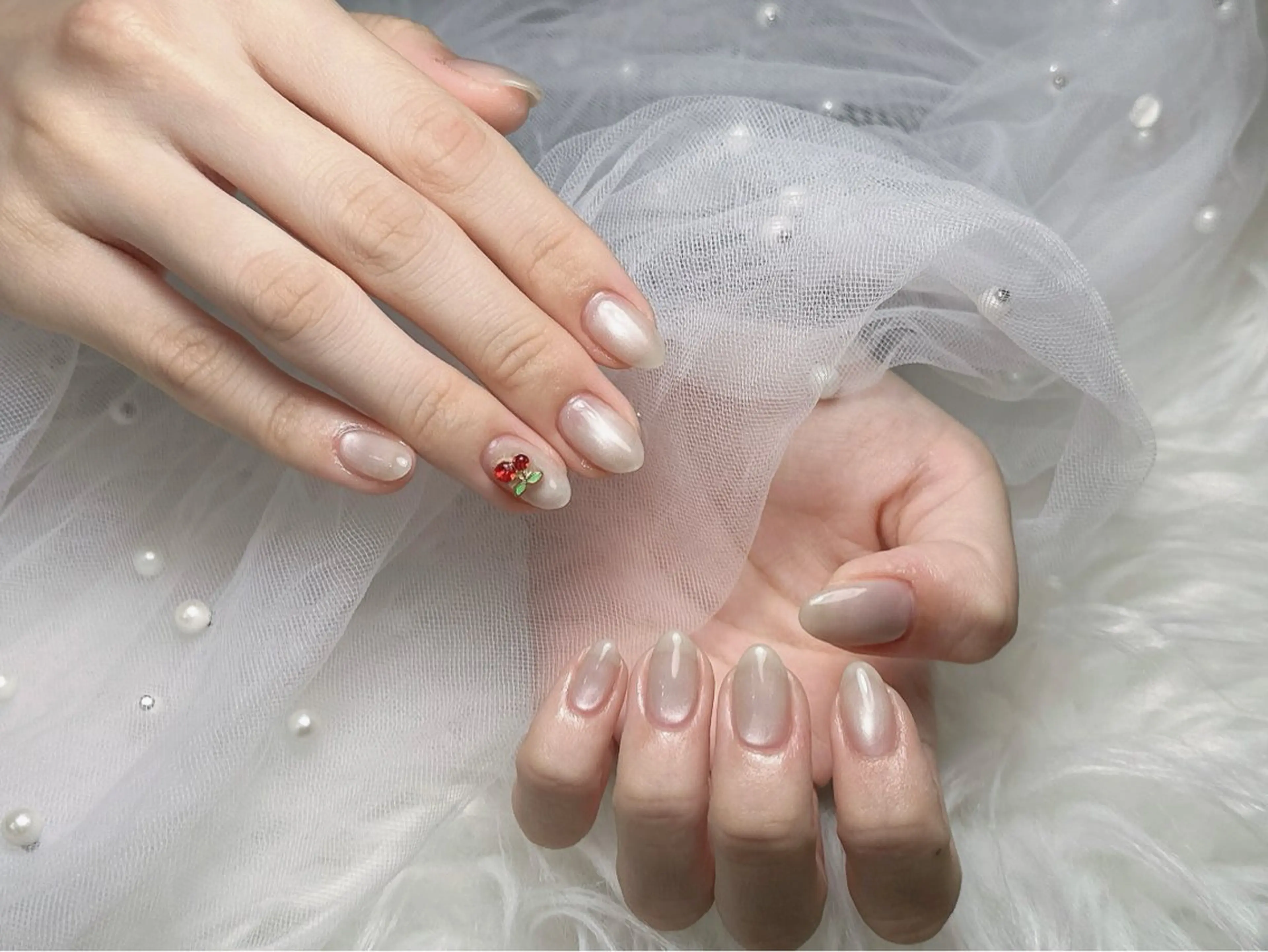 ネイル マグネットネイル ハンドネイル Eclat〔ｴｸﾗ〕 MOEKA𝜗𝜚*のネイルデザイン