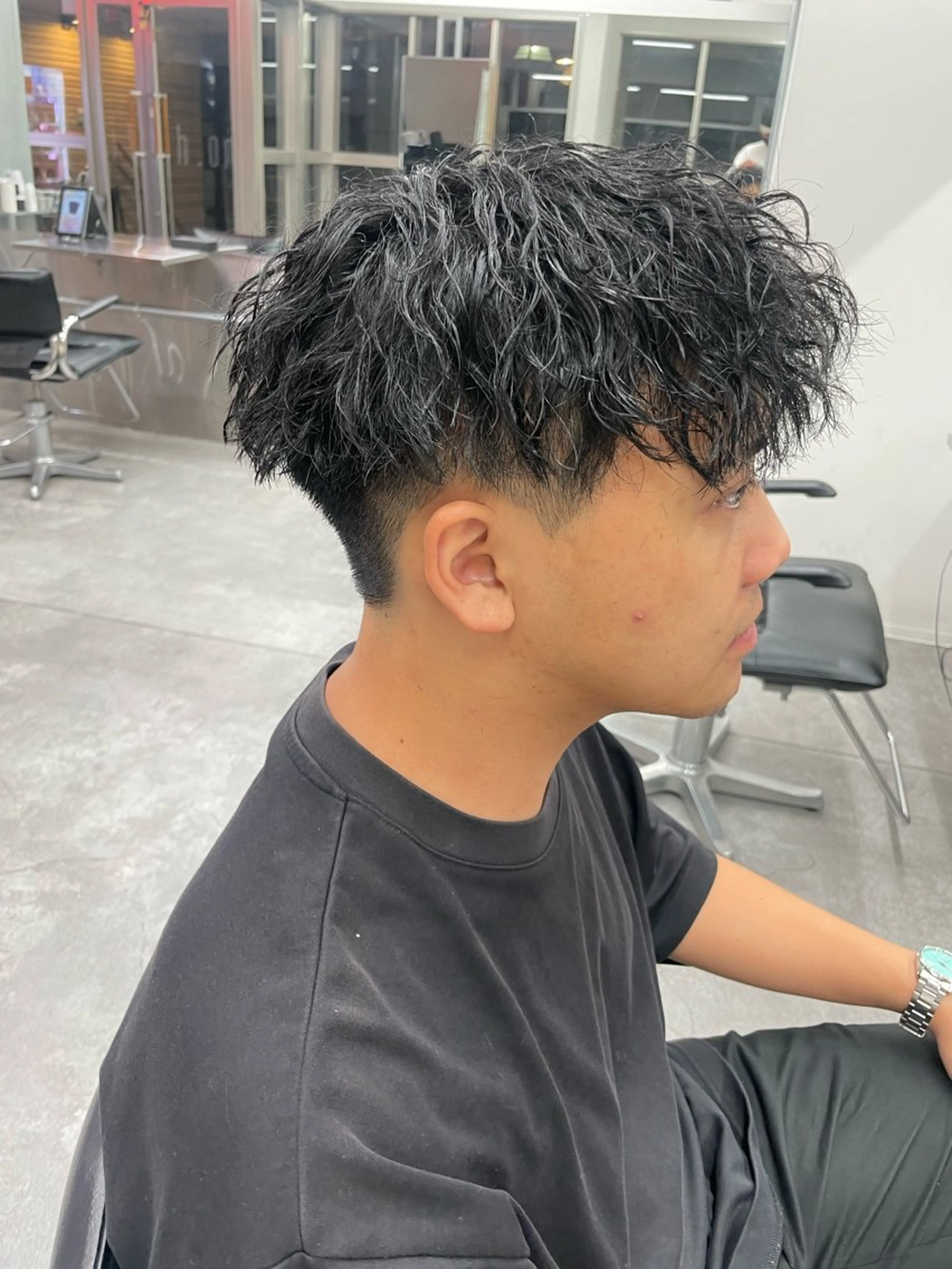 パーマ メンズ カット パーマ 町田エリアＮｏ．１/ パーマ特化/太田京希のヘアスタイル