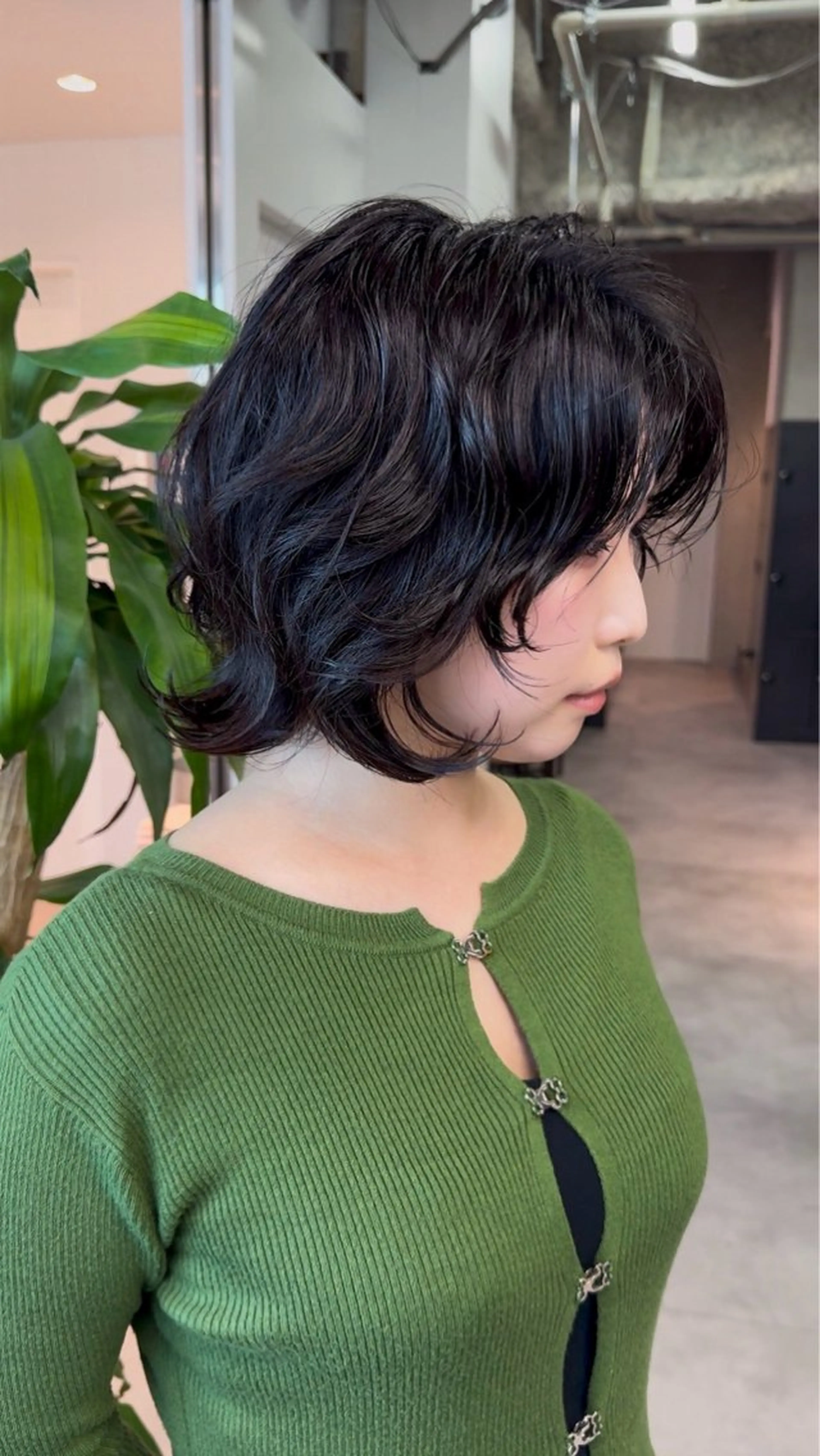 ショート パーマ デジタルパーマ 小田 晃瑛のヘアスタイル