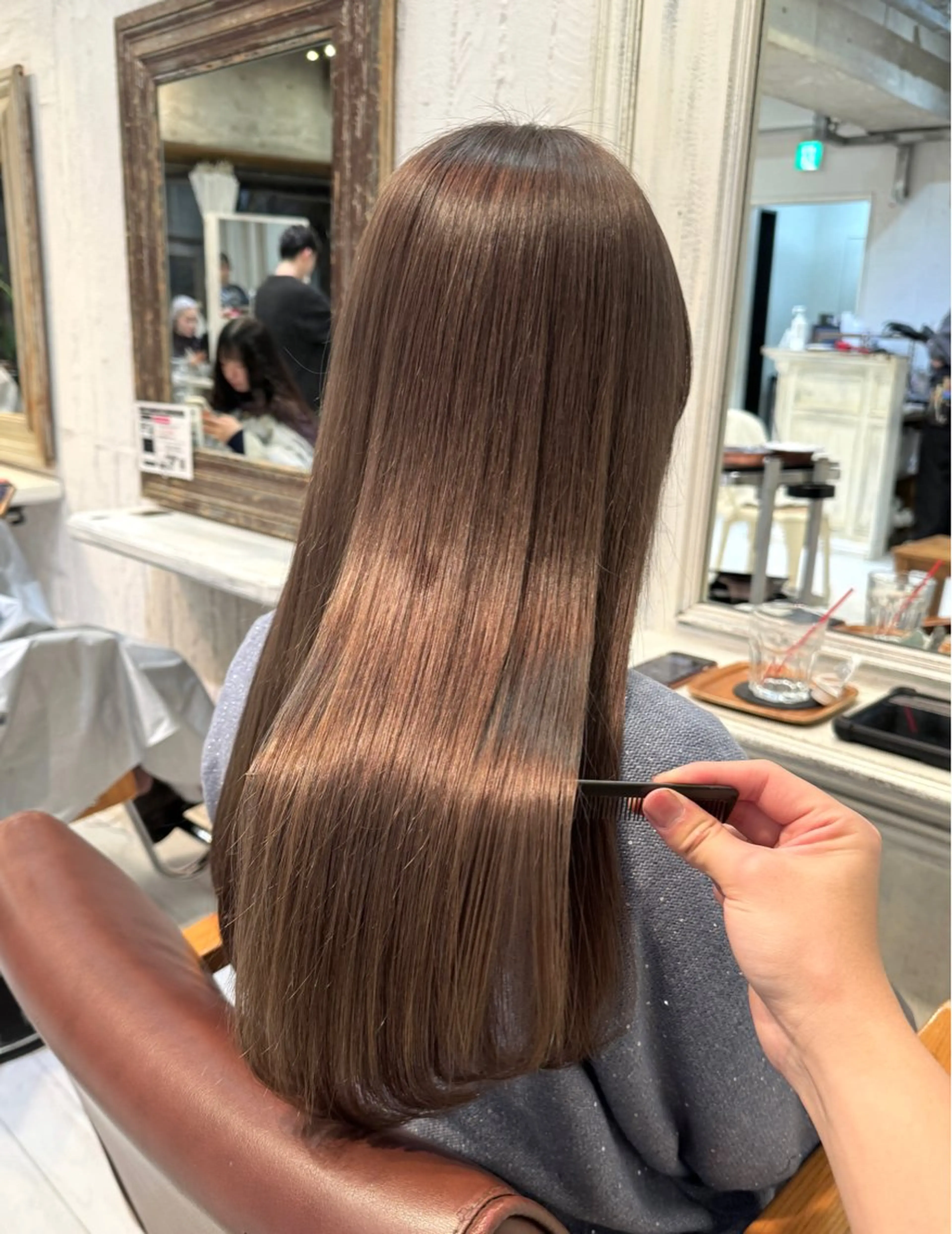 [髪質改善]プレミアム髪質改善トリートメント+カットの写真