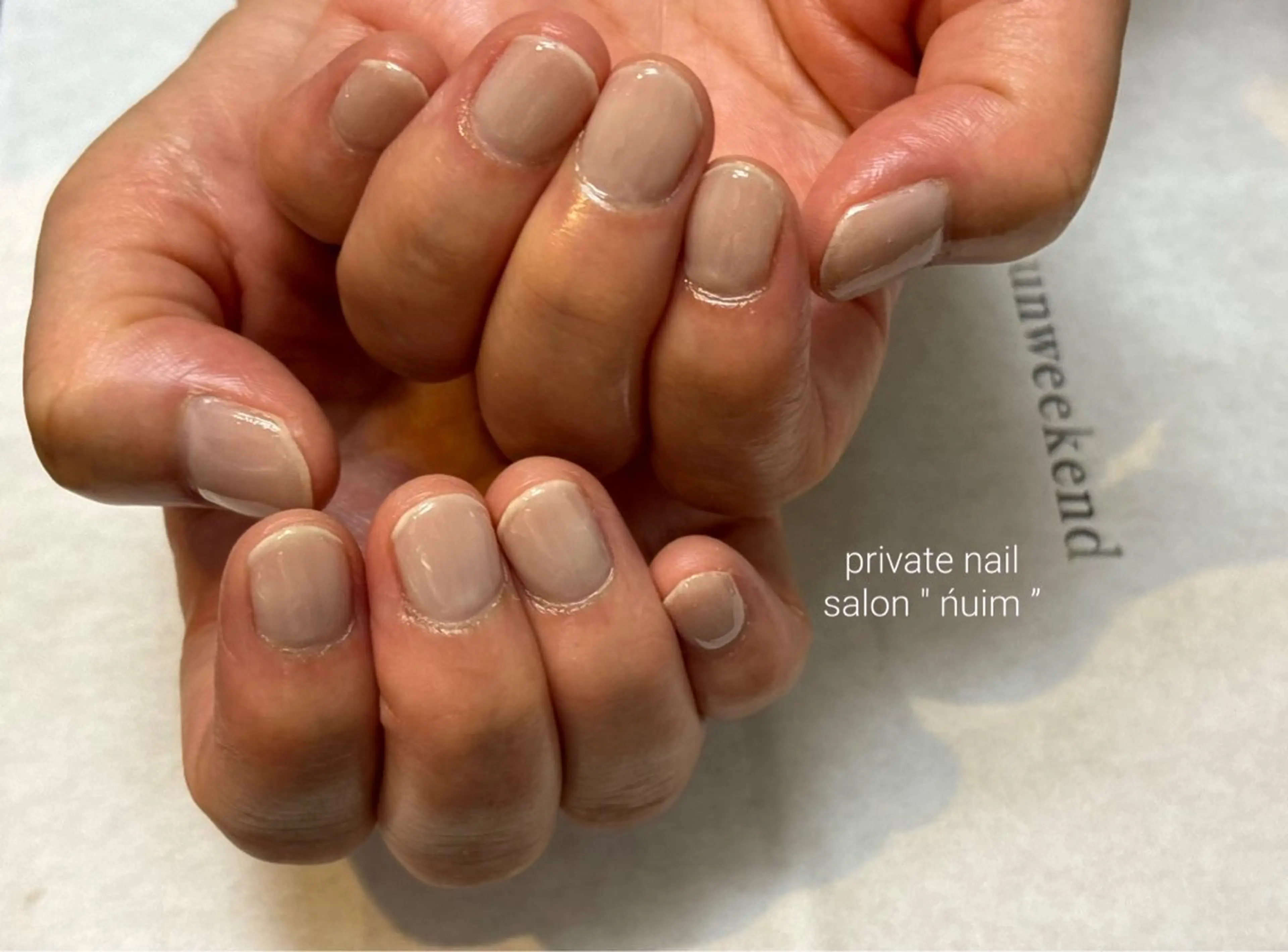 ショート ショートヘア nuim nailのネイルデザイン