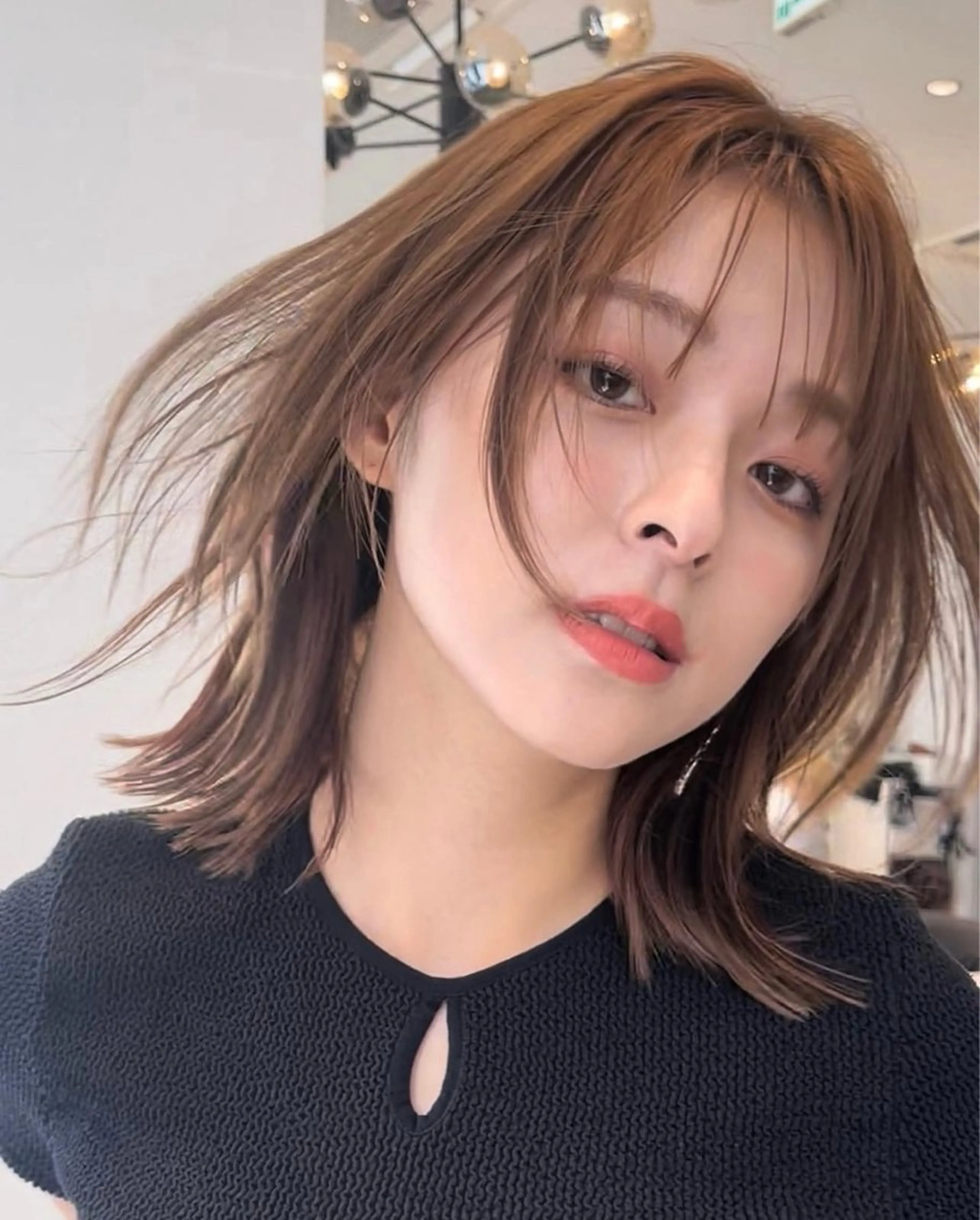 ショート カット ヘアカラー トリートメント レイヤー/韓国/透明 感/Shionのヘアスタイル