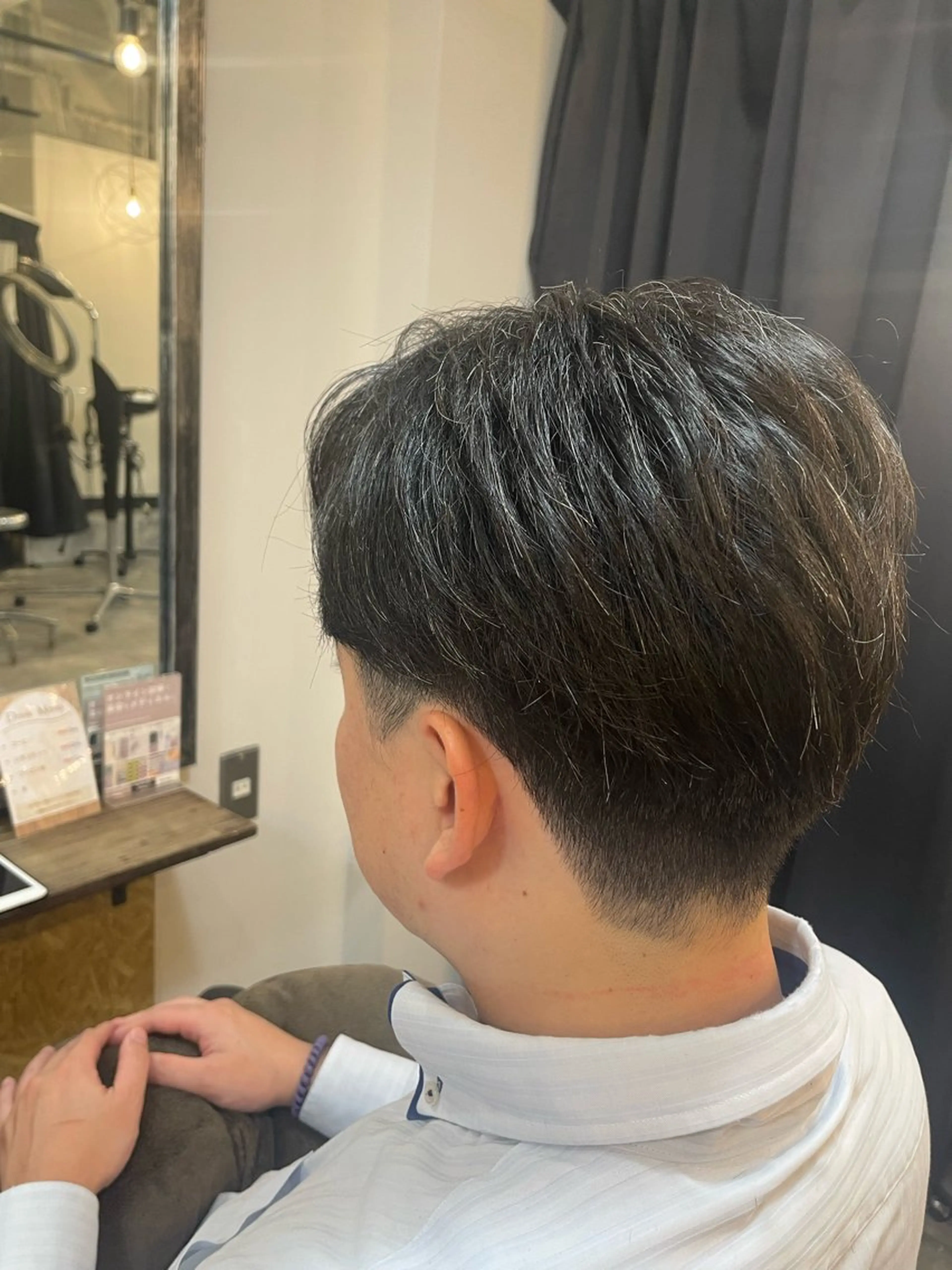 ショート メンズ 新宿/ハイトーン カラー/AKI🍎のヘアスタイル