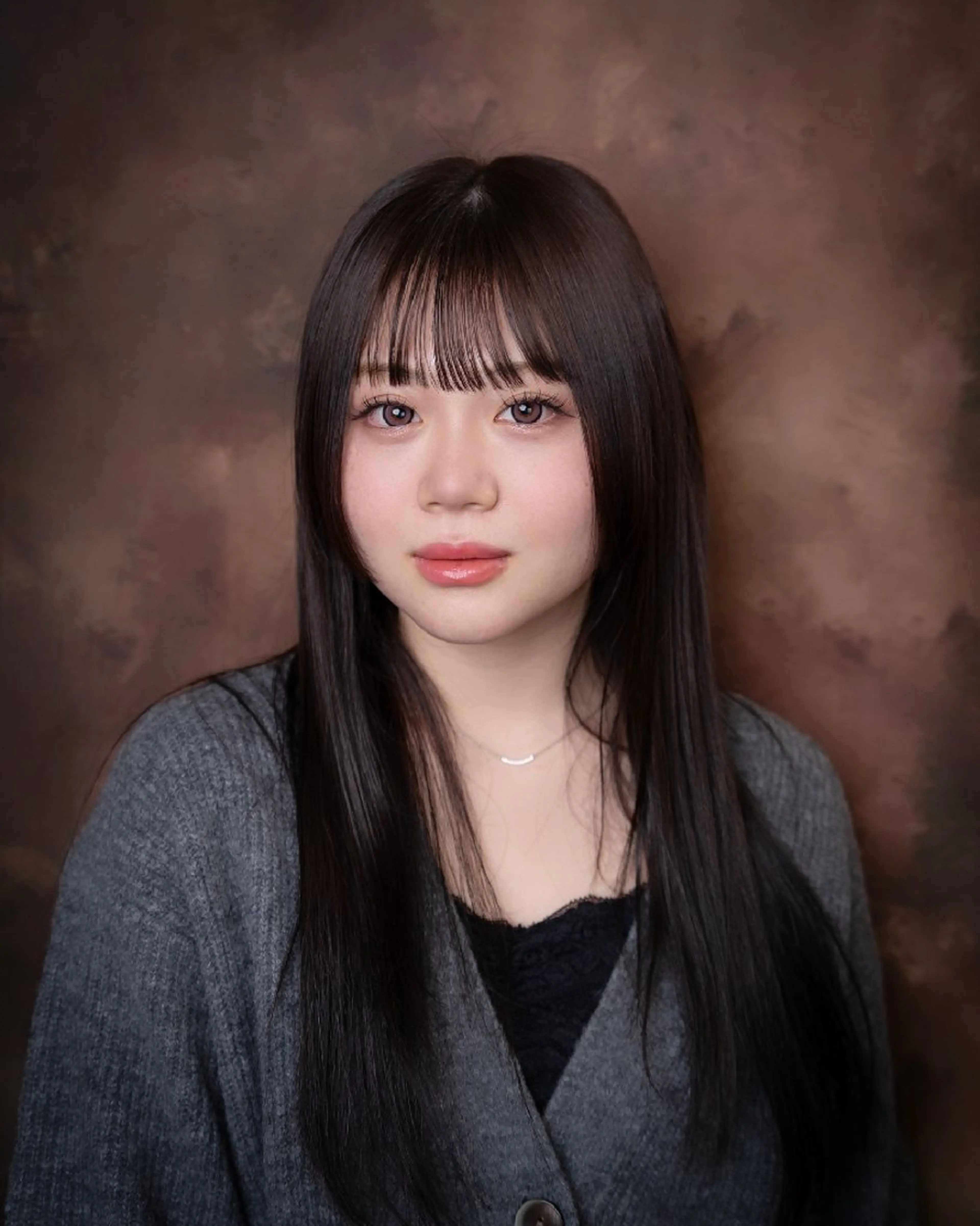 ロング カラー 松尾 泰伸のヘアスタイル