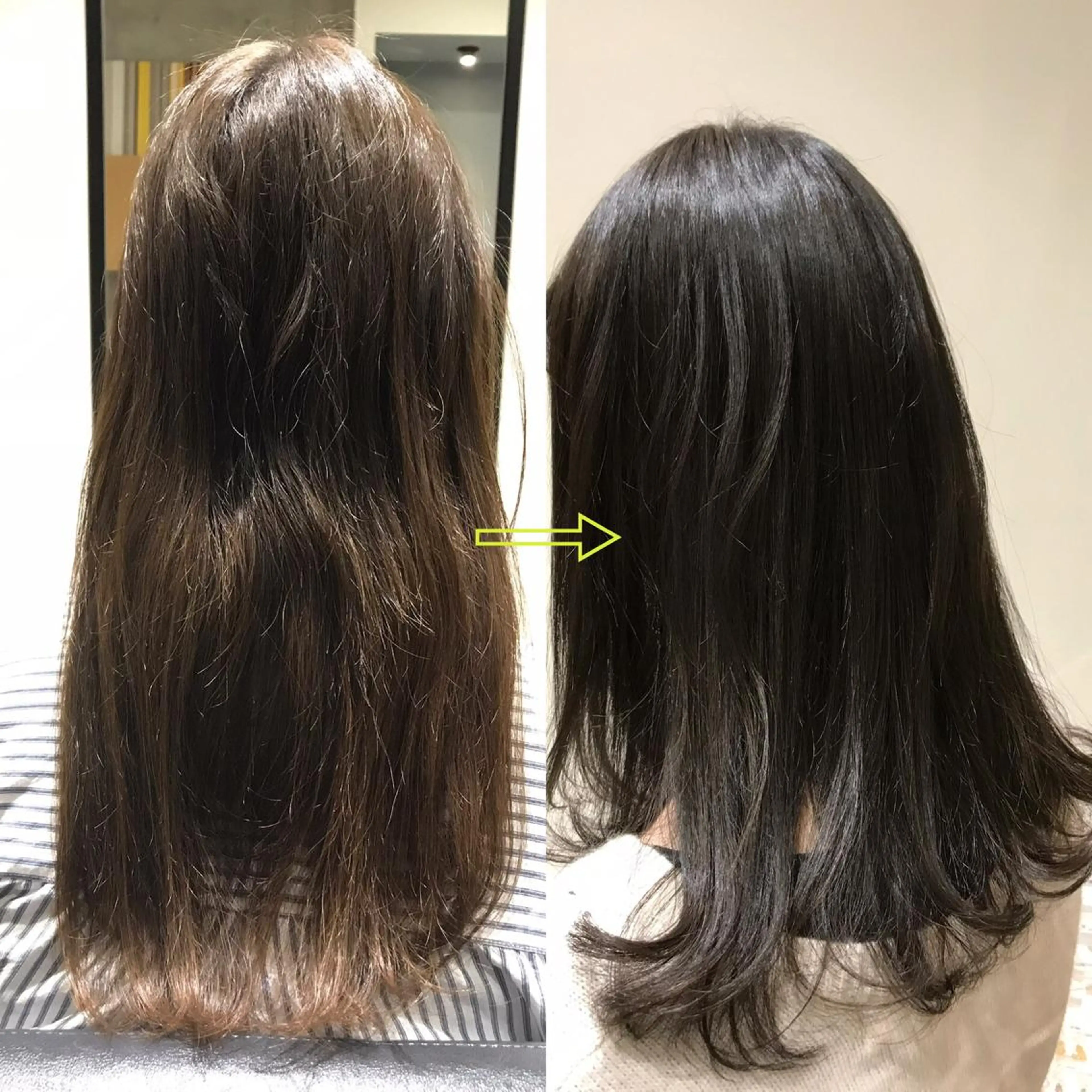 セミロング トリートメント KEN KENのヘアスタイル