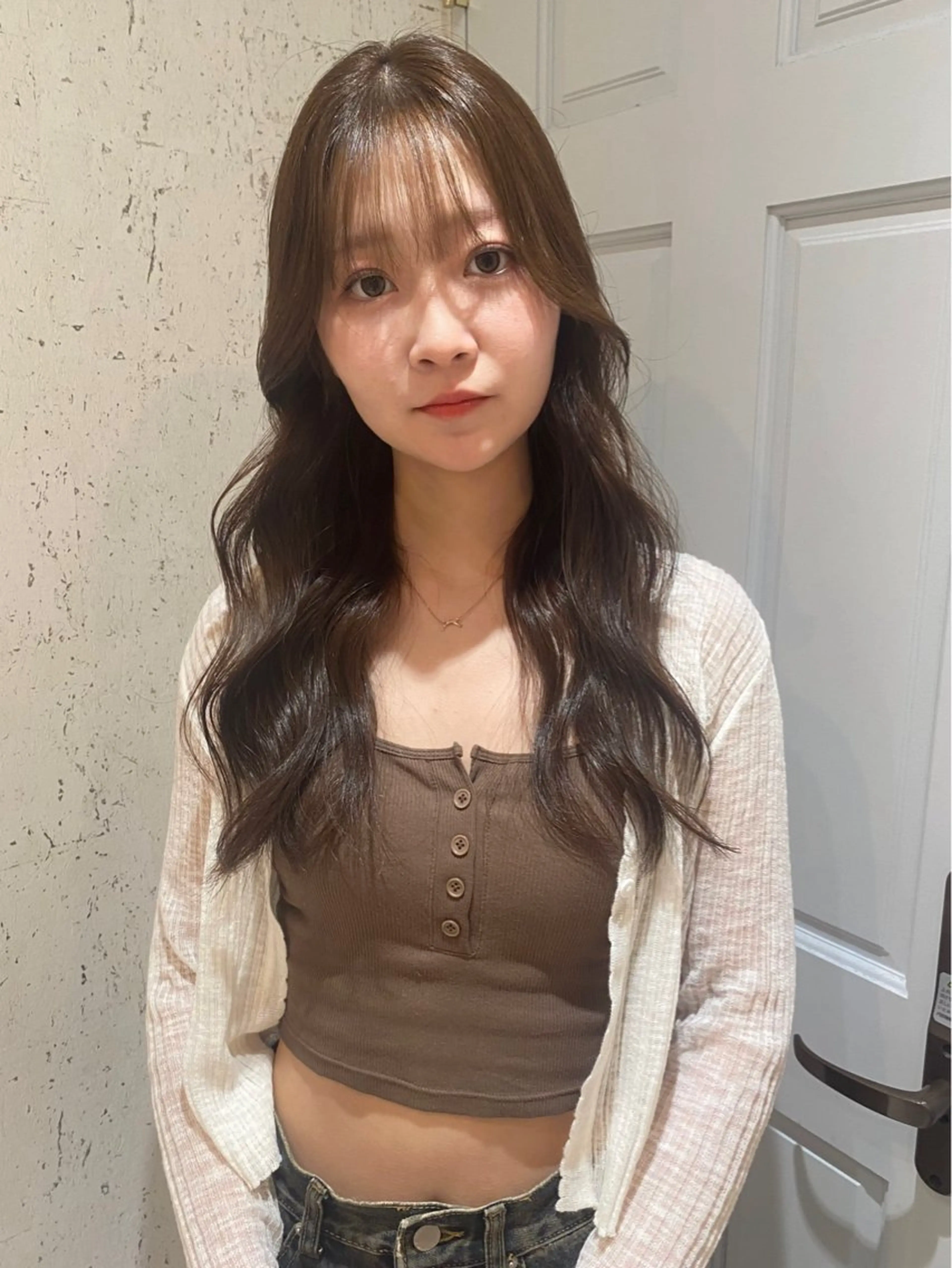 ロング カラー カット ヘアカラー トリートメント mai / linoah˚✧のヘアスタイル