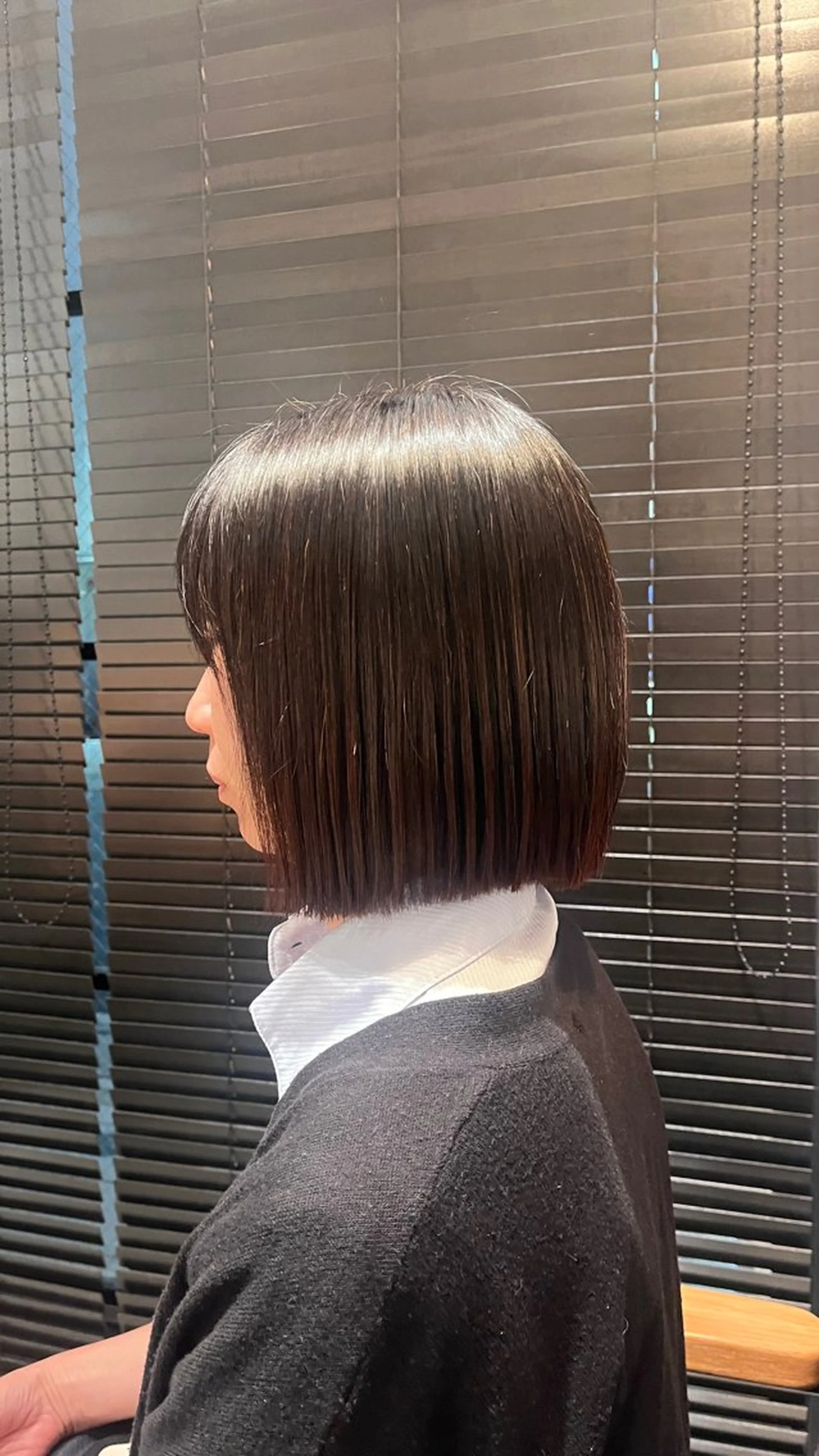 ミディアム 田中 美月のヘアスタイル