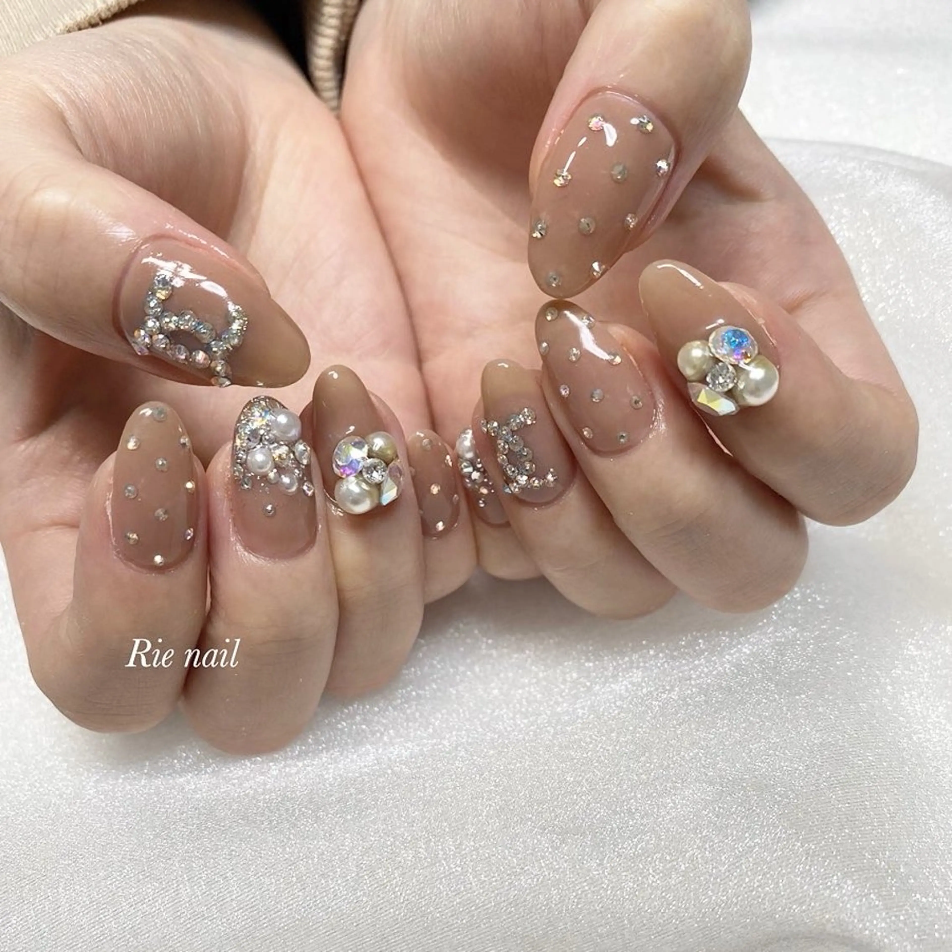 ネイル ハンドネイル claire_ rie.のネイルデザイン