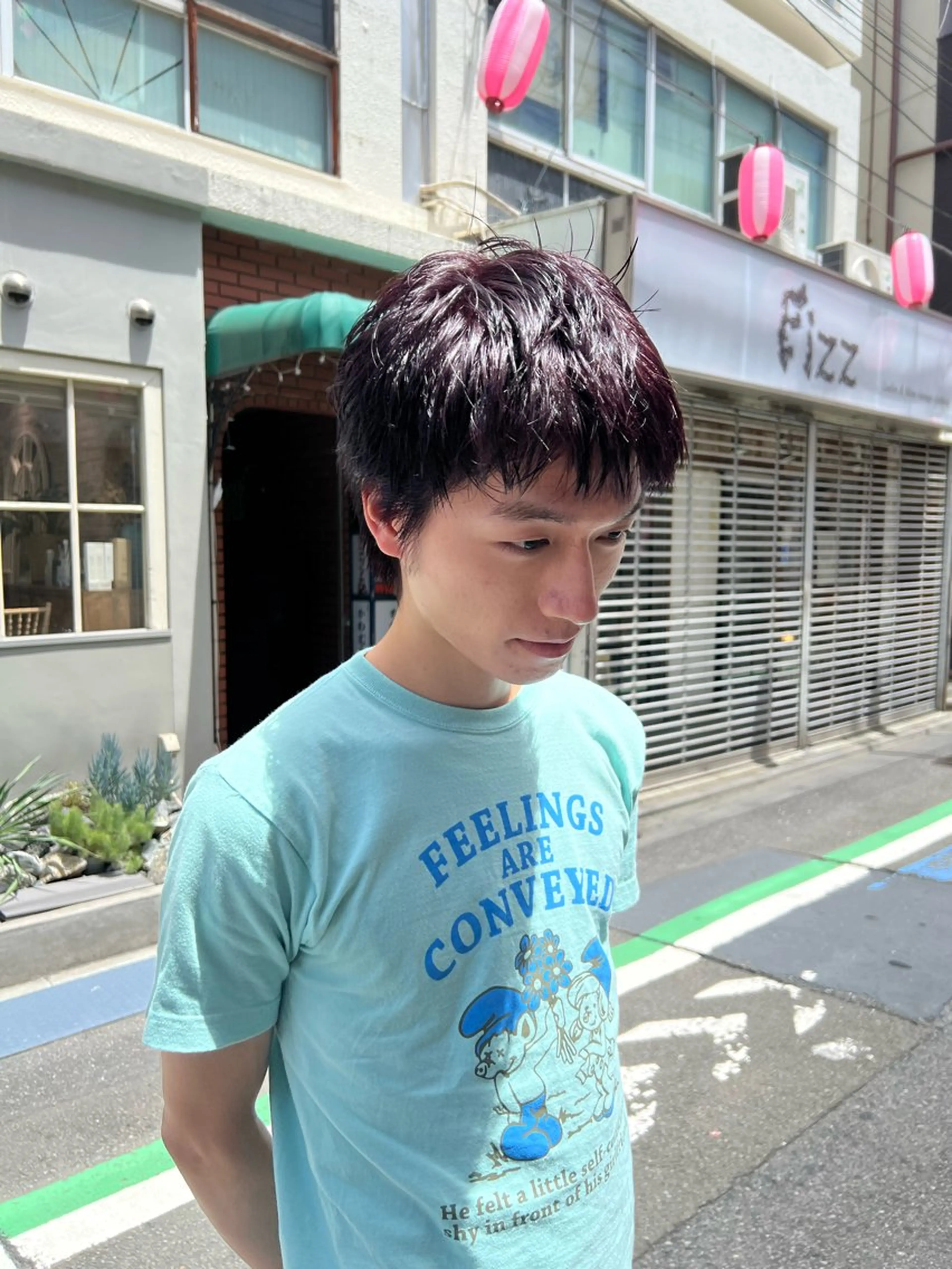 ショート カラー io濱川 遥のヘアスタイル