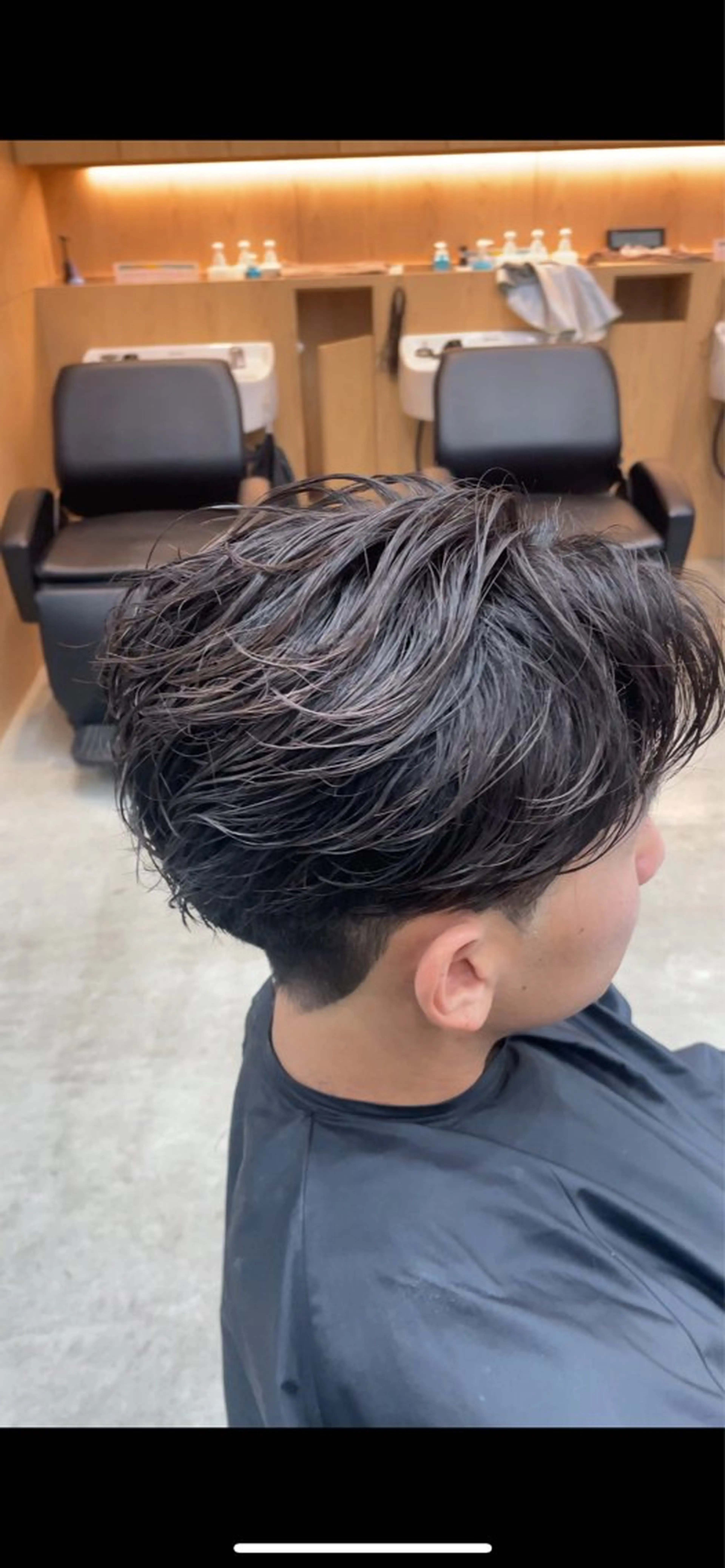 パーマ メンズ フェザーパーマ カルマパーマ メンズパーマ プードルパーマ ツイストスパイラルパーマ カット パーマ fifth天神大名Ⅱ所属・fifth天神 パーマ特化/石橋航海のヘアスタイル