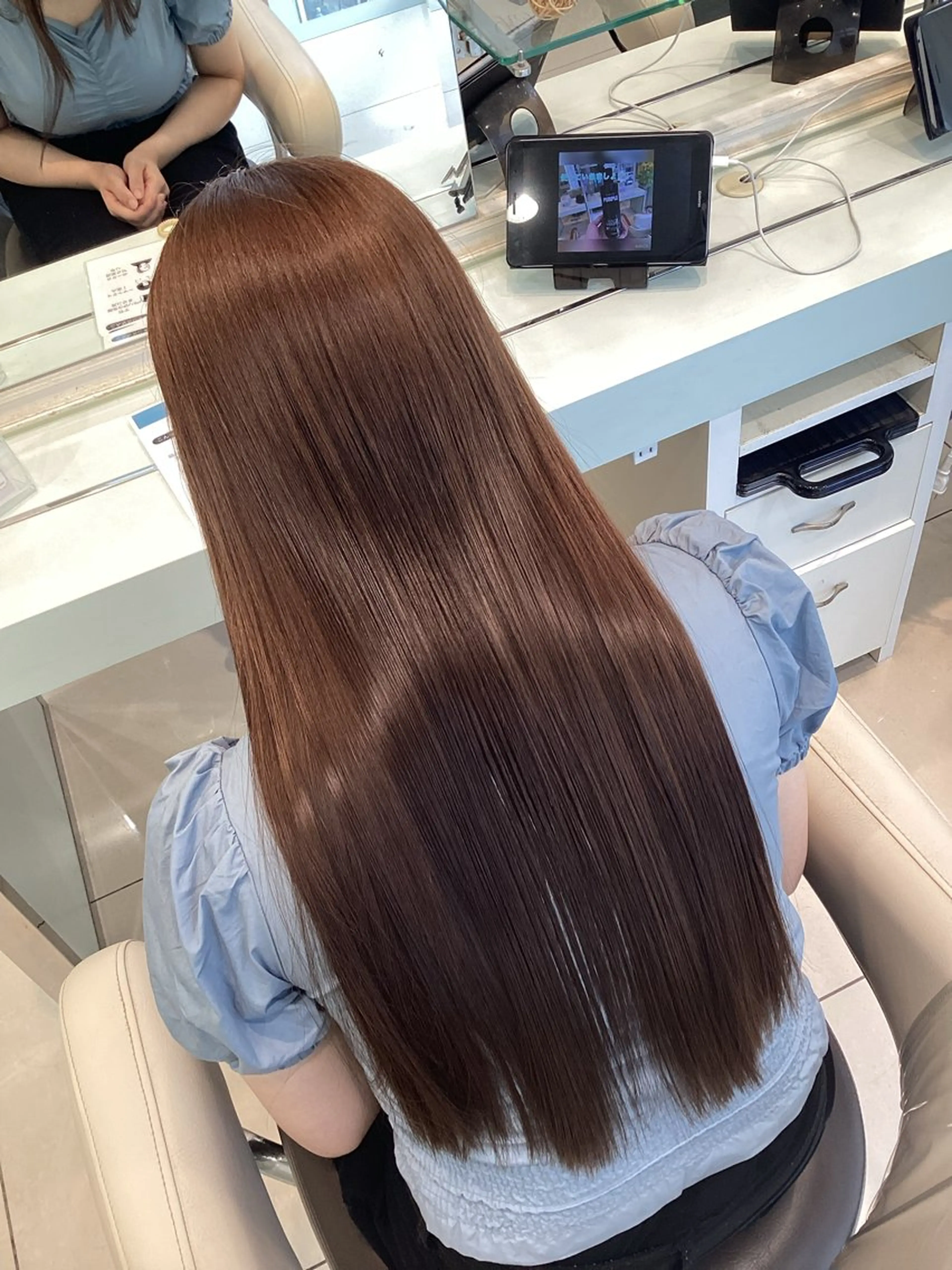 ブリーチ1回+ワンカラー🌀の写真