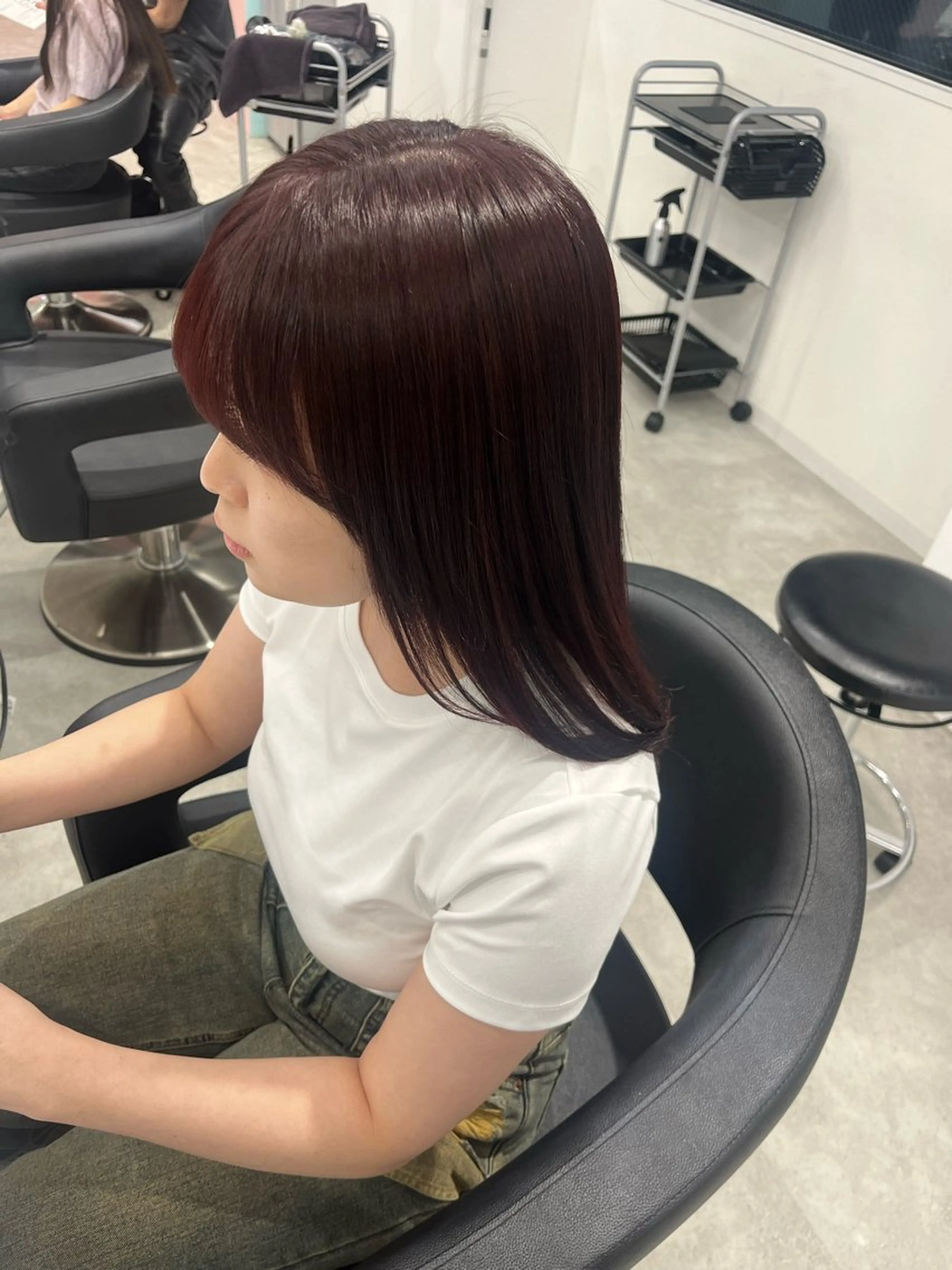 ロング カラー みう/仙台/暖色/ 艶髪/顔周りカット/のヘアスタイル