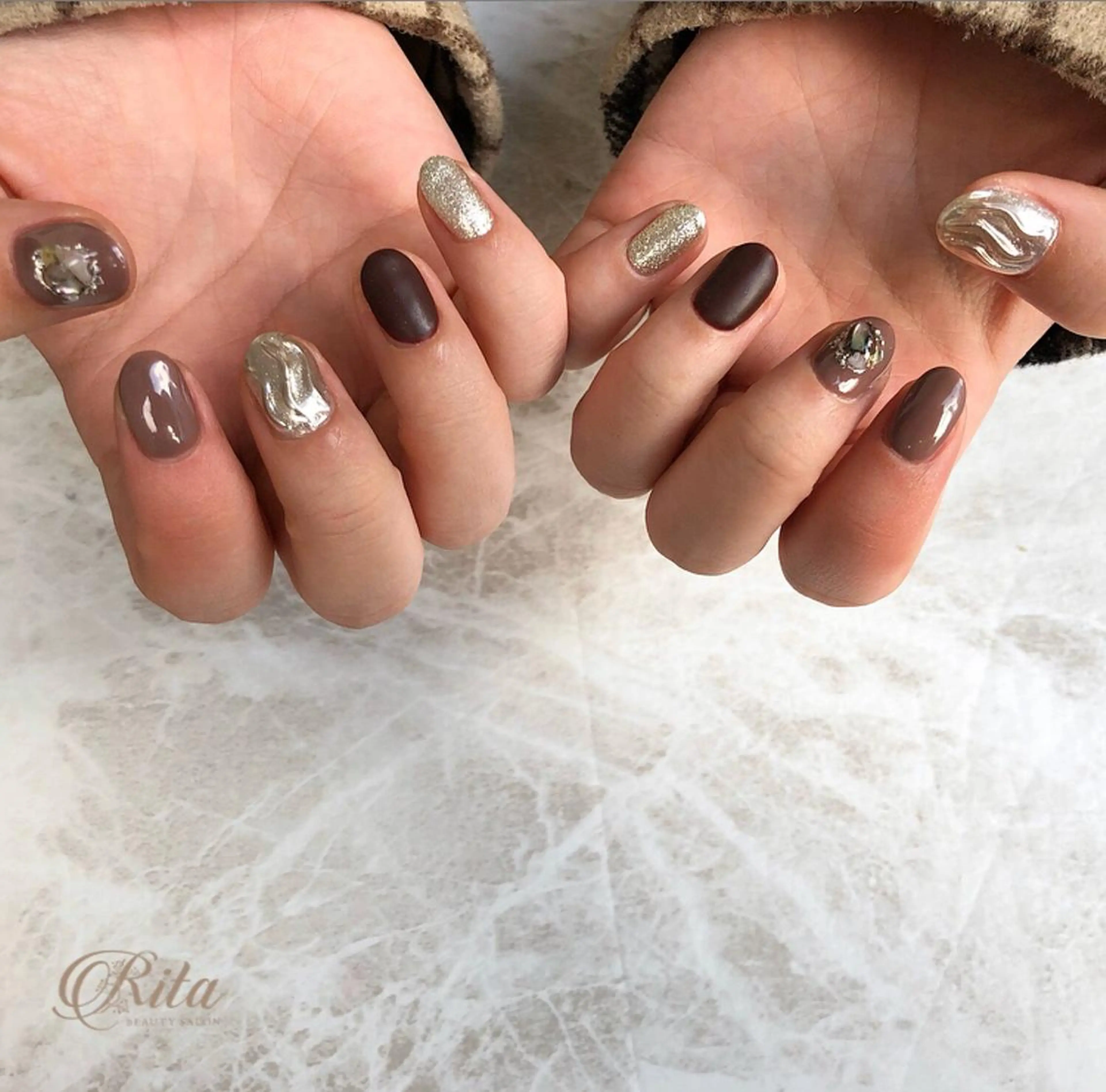 ネイル Rio 𓍼のネイルデザイン