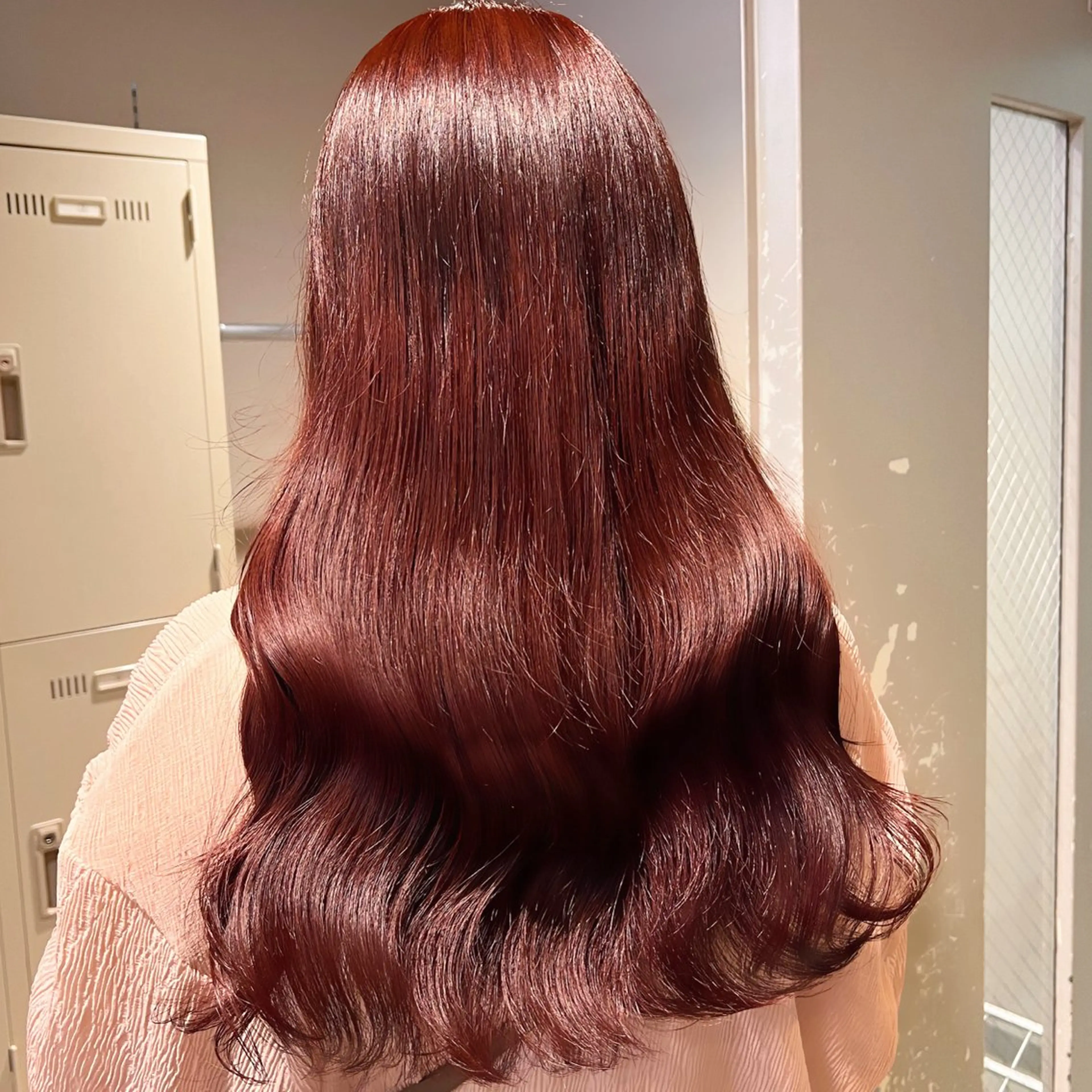 セミロング 💖札幌カラー 指名No.1💖玲奈のヘアスタイル