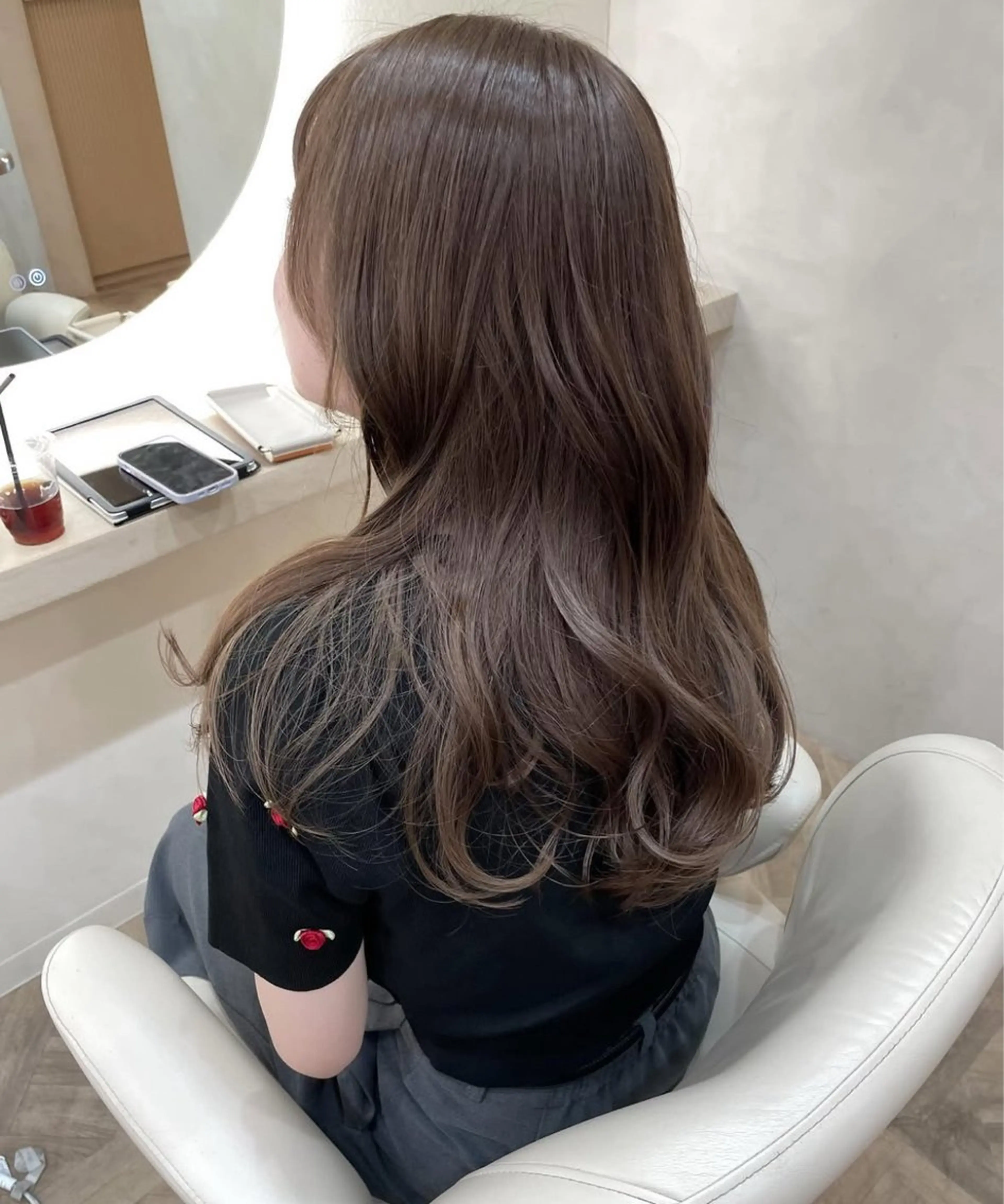 カラー LUVISM ボブ りきカットモデル募集のヘアスタイル