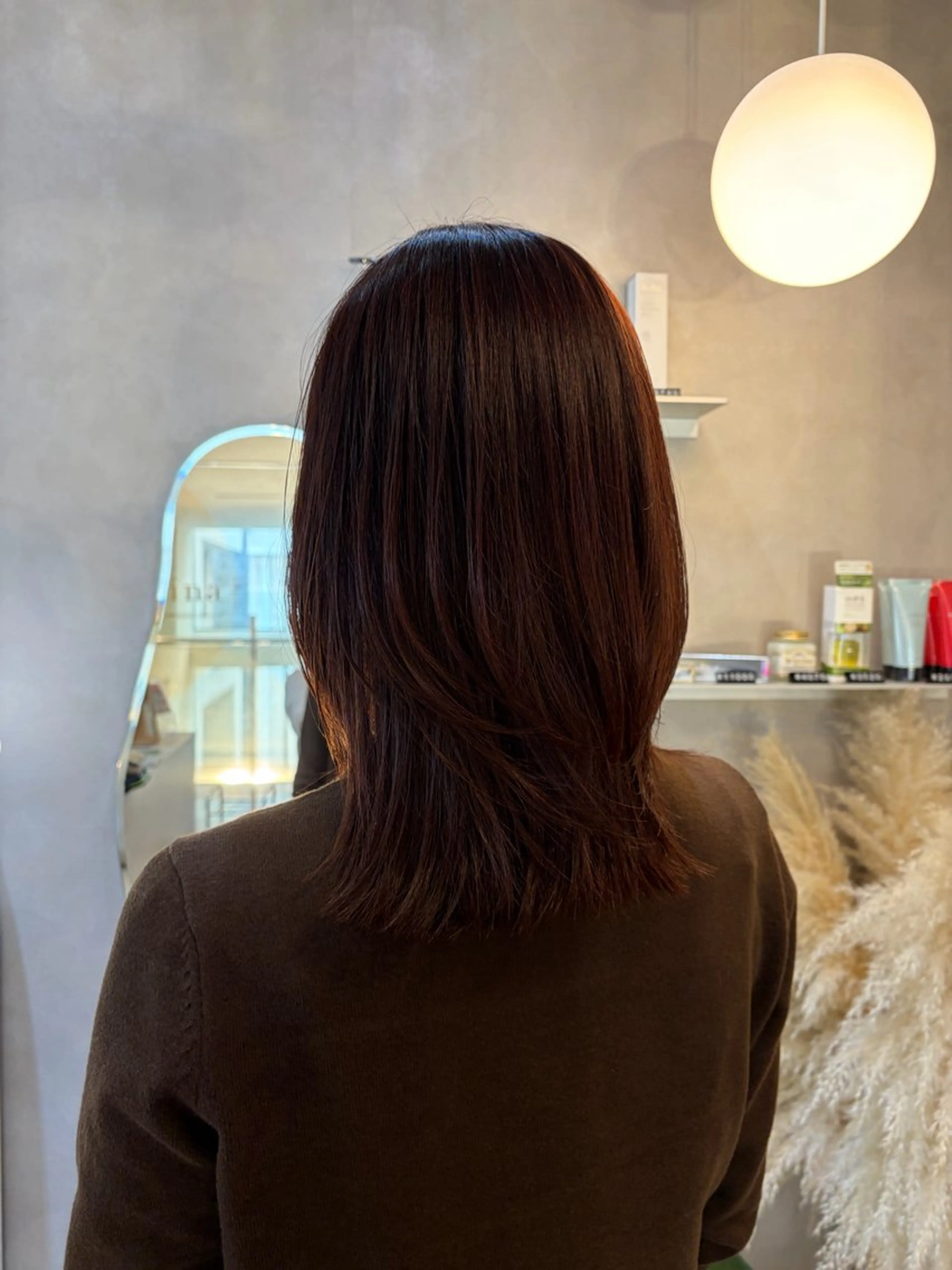 ミディアム カラー ヘアカラー Ayano‪‪🎀似 合わせ×透明感🎀のヘアスタイル