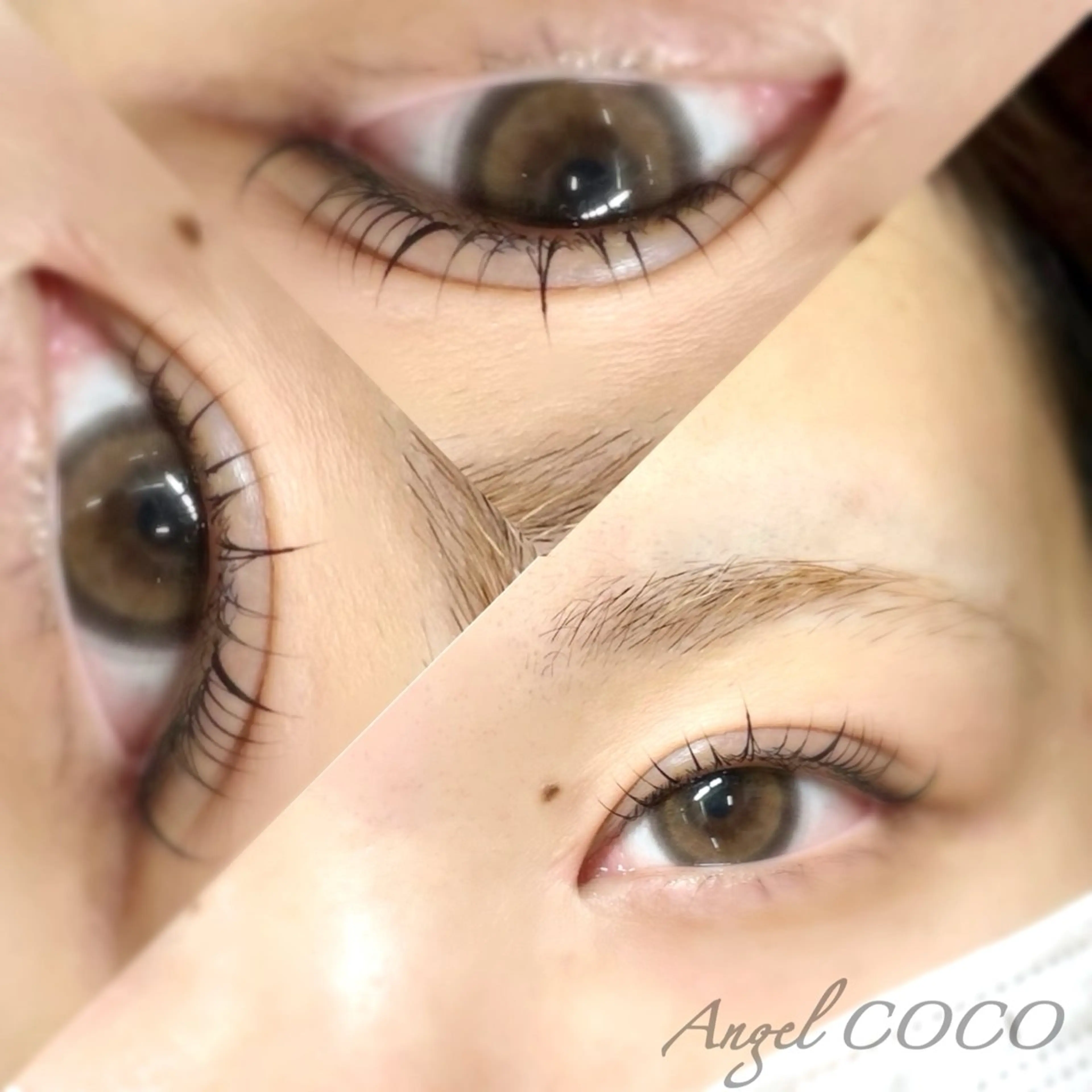 マツエク・マツパ Angel CoCo Suzukiのマツエク・マツパデザイン