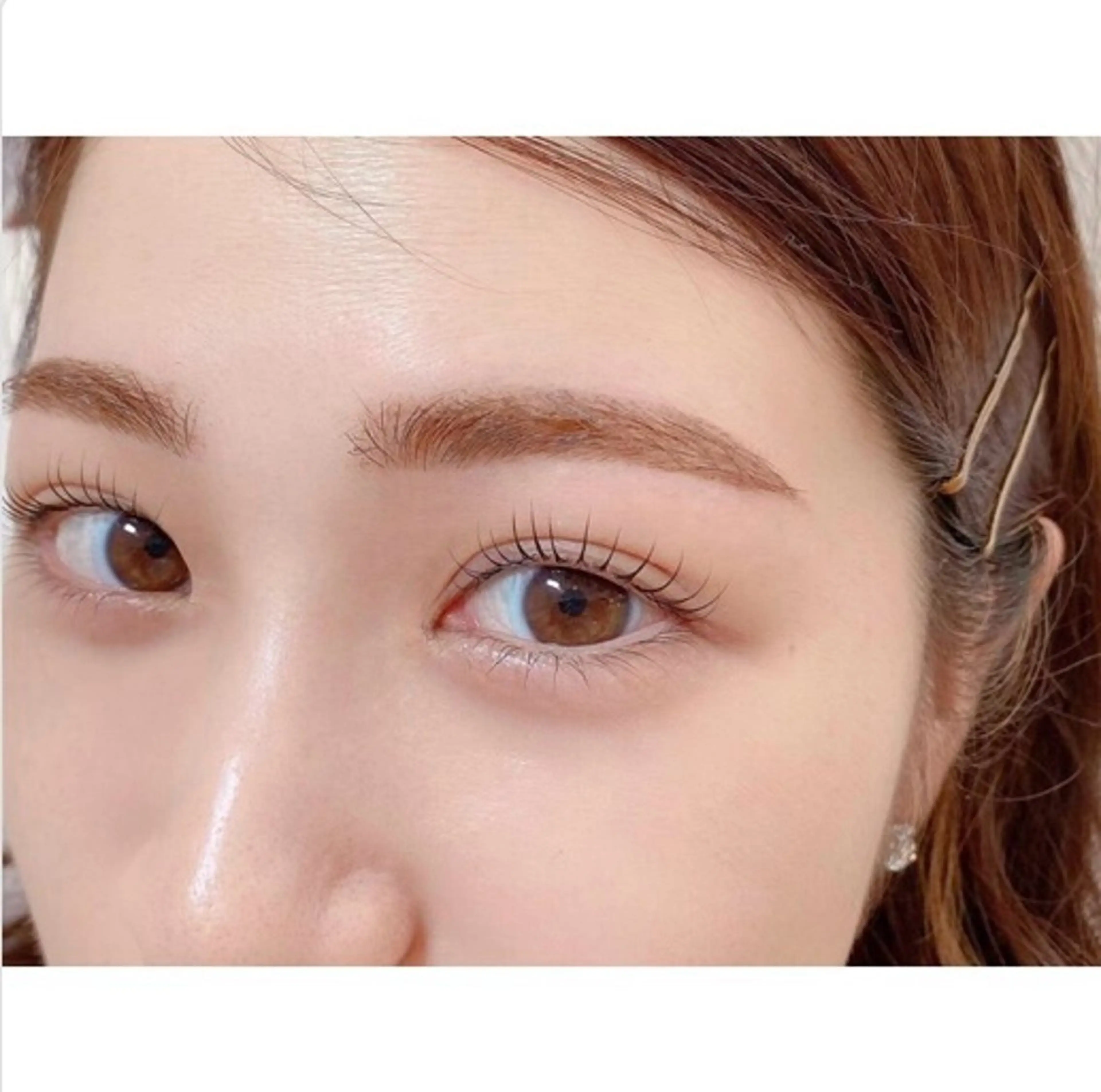 アイブロウ 眉カラー ハリウッドブロウリフト 眉毛ワックス特化 Cil 中崎町🌿のマツエク・マツパデザイン