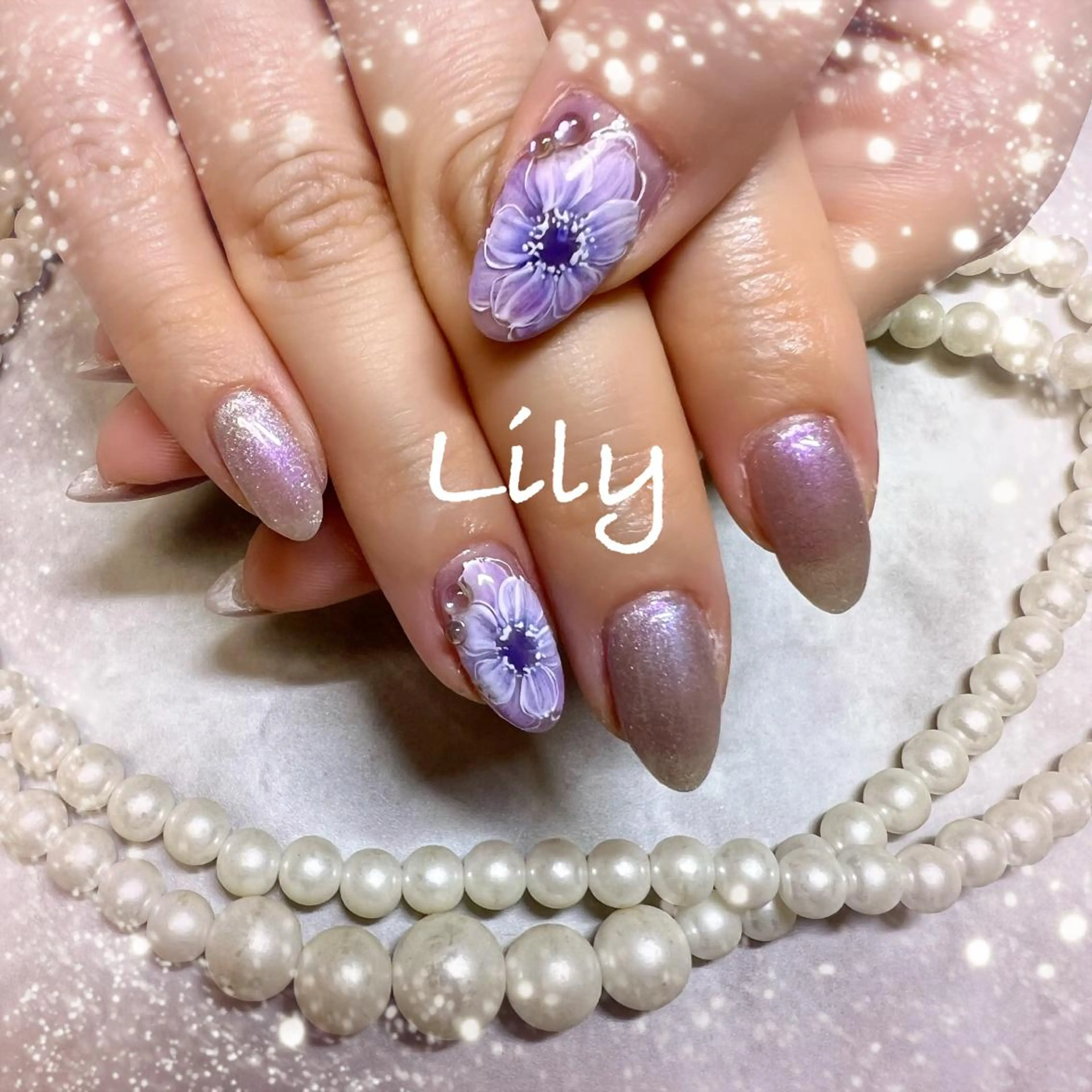 ネイル Lily*nail 🌻Mii🌻のネイルデザイン