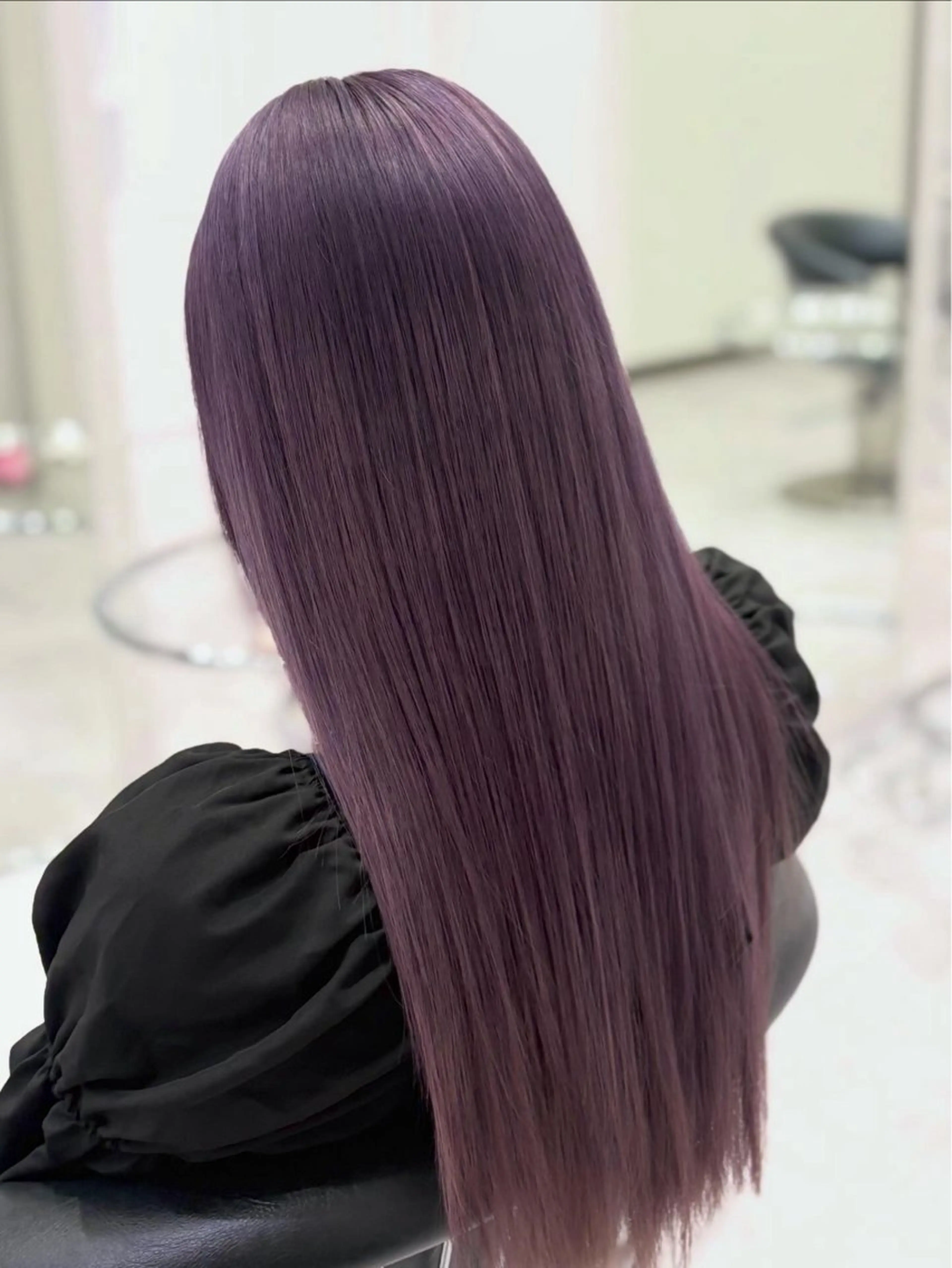 ロング カラー ヘアカラー トリートメント 村尾咲季斗 髪質改善/縮毛矯正のヘアスタイル