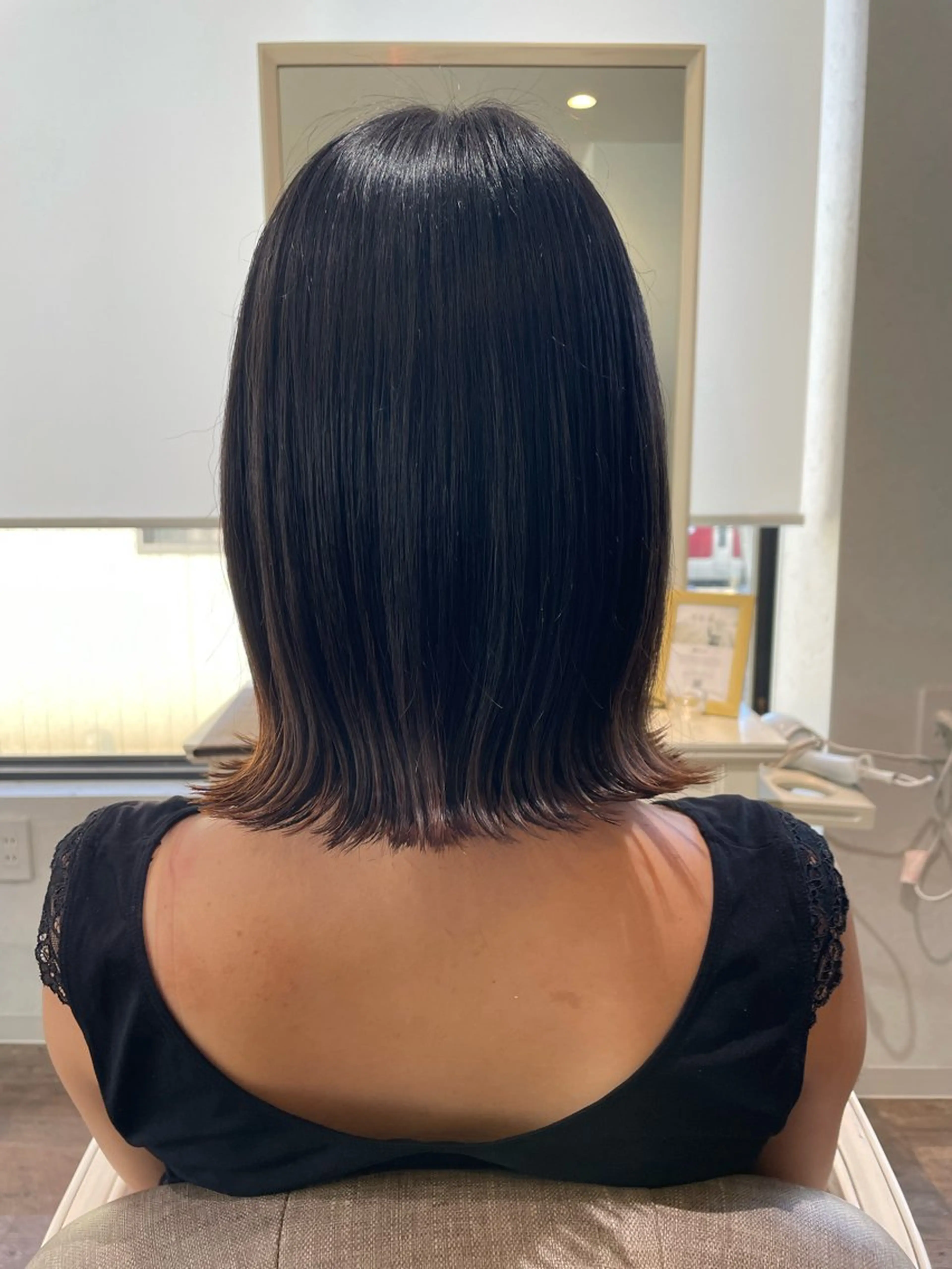 ミディアム ikumi meret橿原店のヘアスタイル