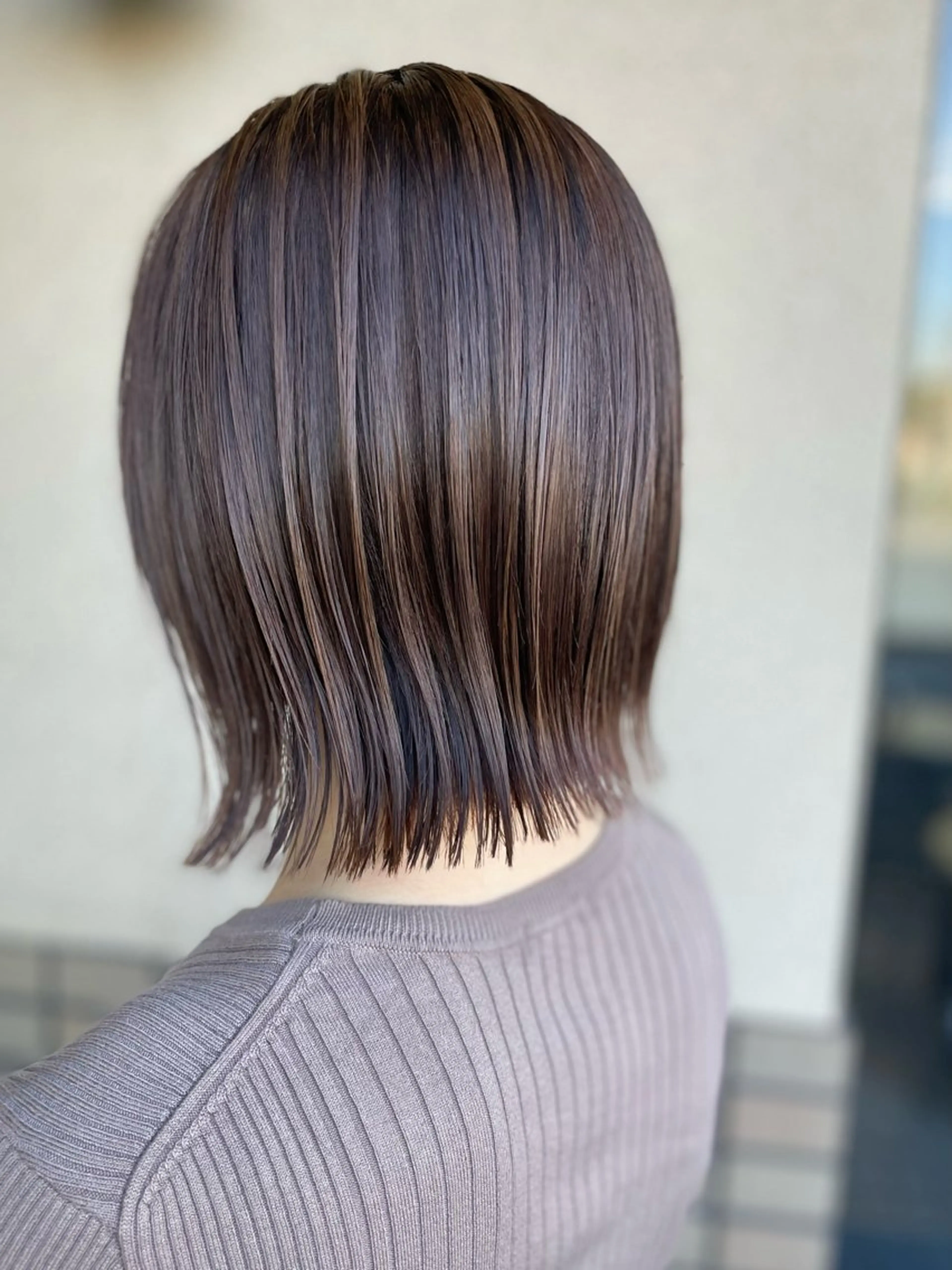 ショート 切りっぱなしボブ ボブ 外ハネヘア 沢田 瞳のヘアスタイル