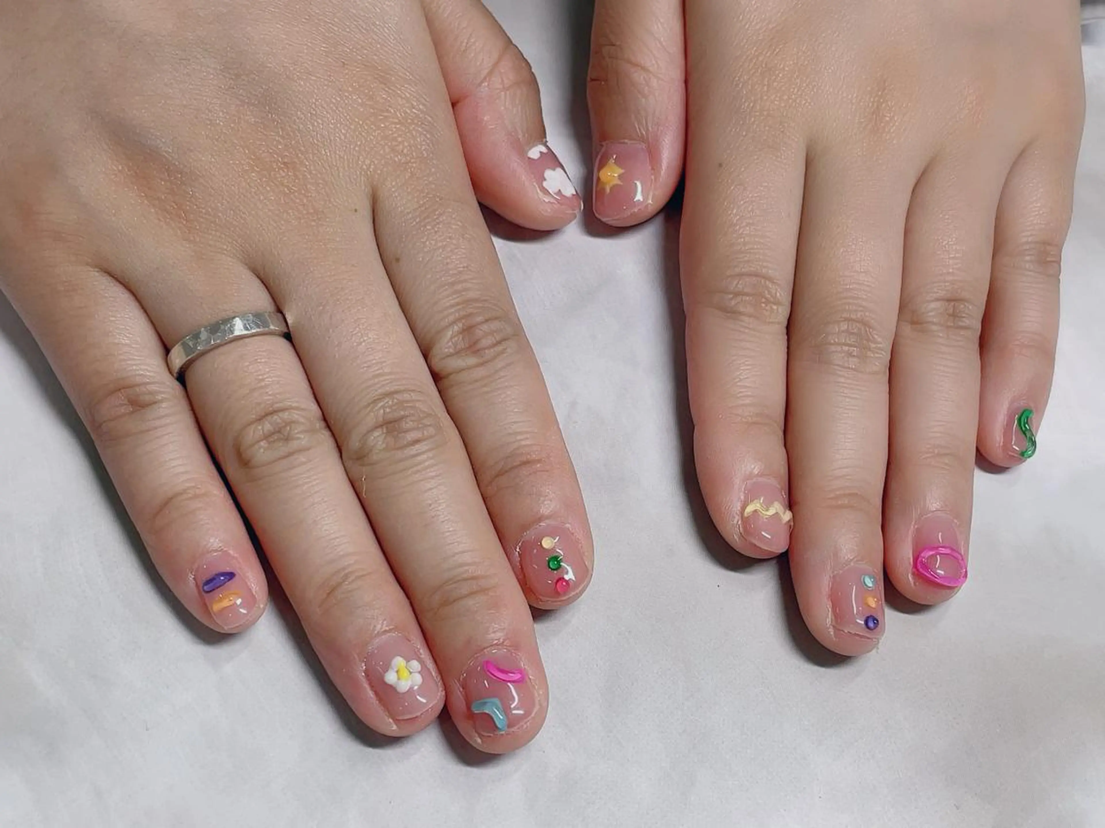 ネイル 大阪江坂 Kaiのネイルデザイン