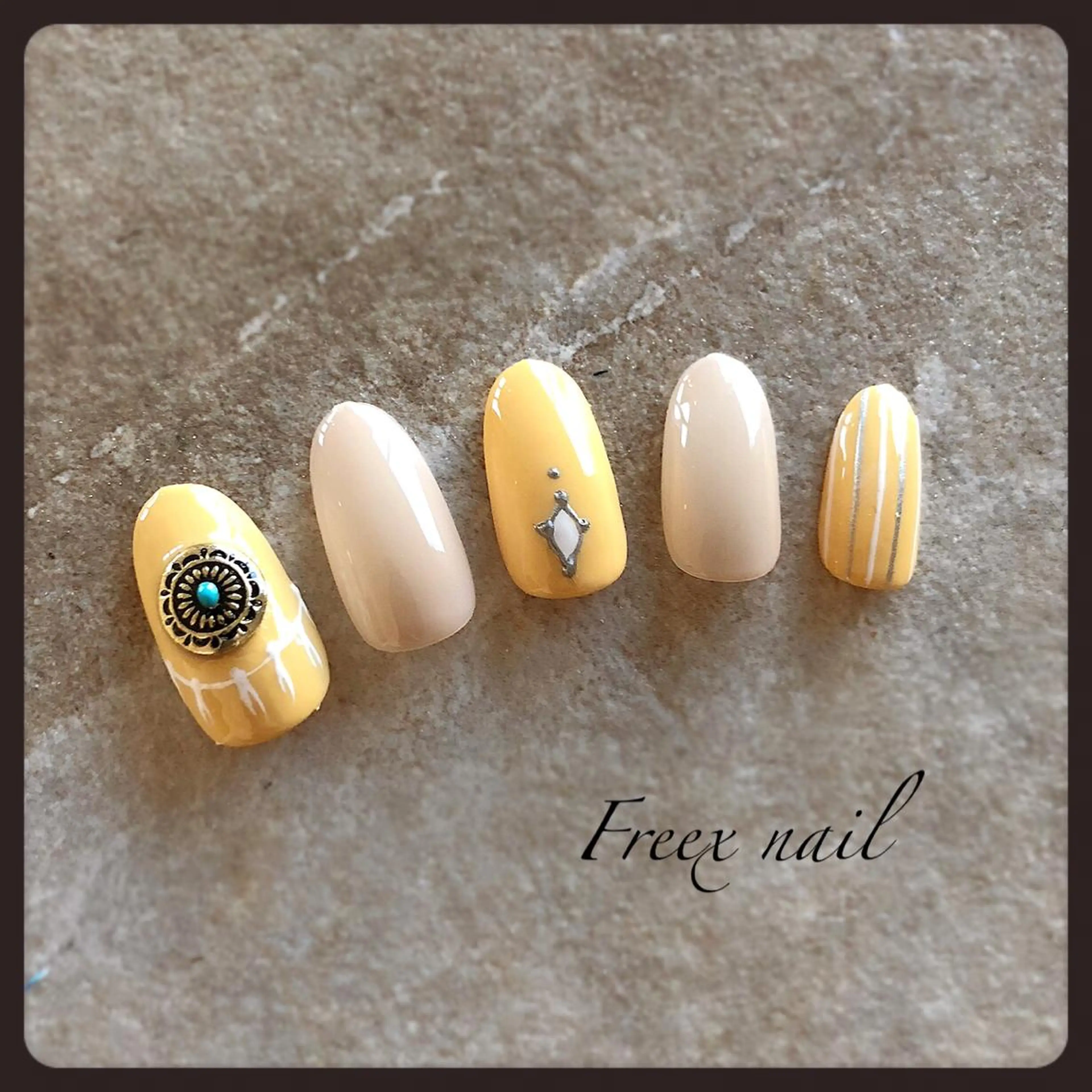 ネイル ジェルネイル freex nail /ニュアンス/個性派のネイルデザイン