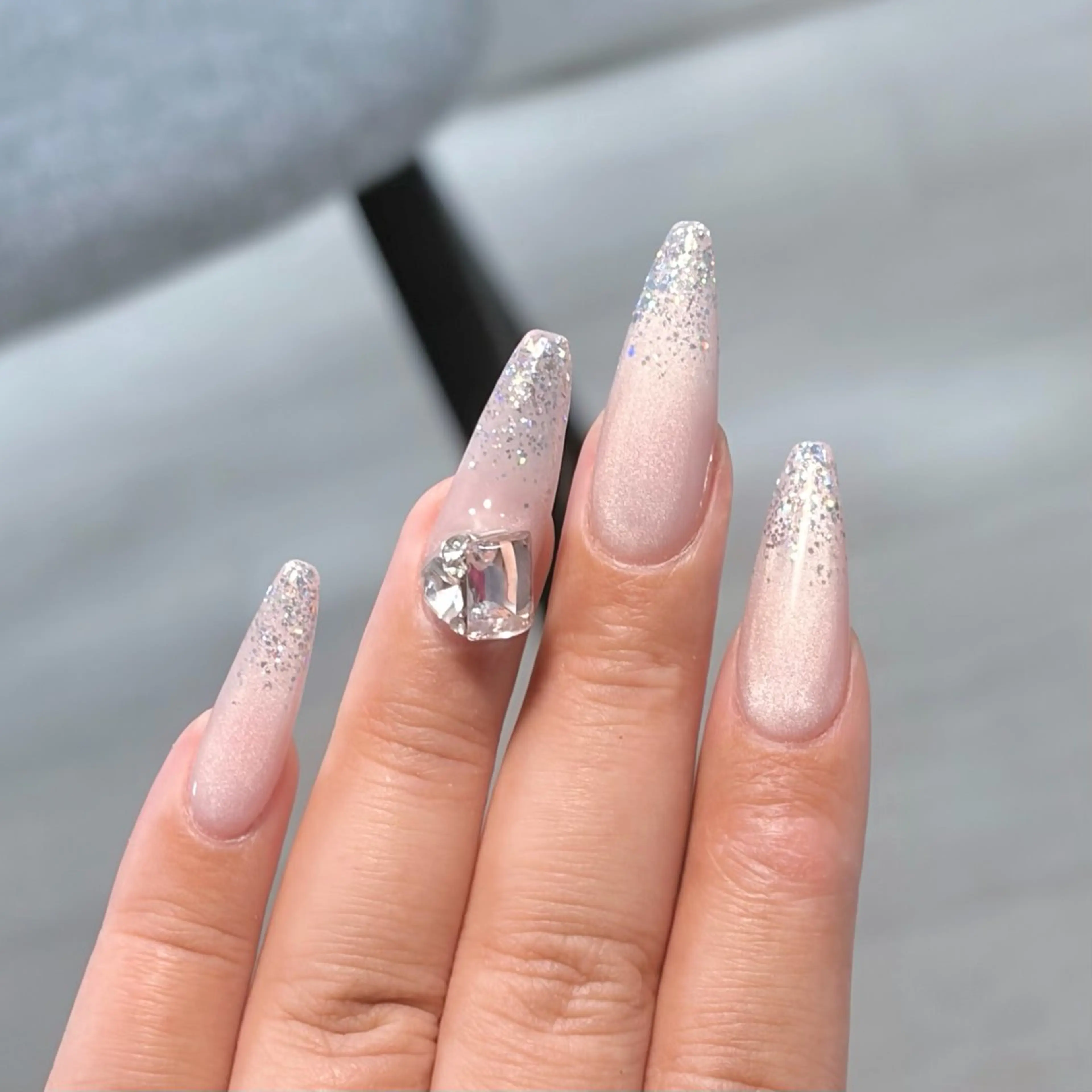 ネイル ラメ(グリッター) マグネットネイル ハンドネイル Nail Eyelashのネイルデザイン
